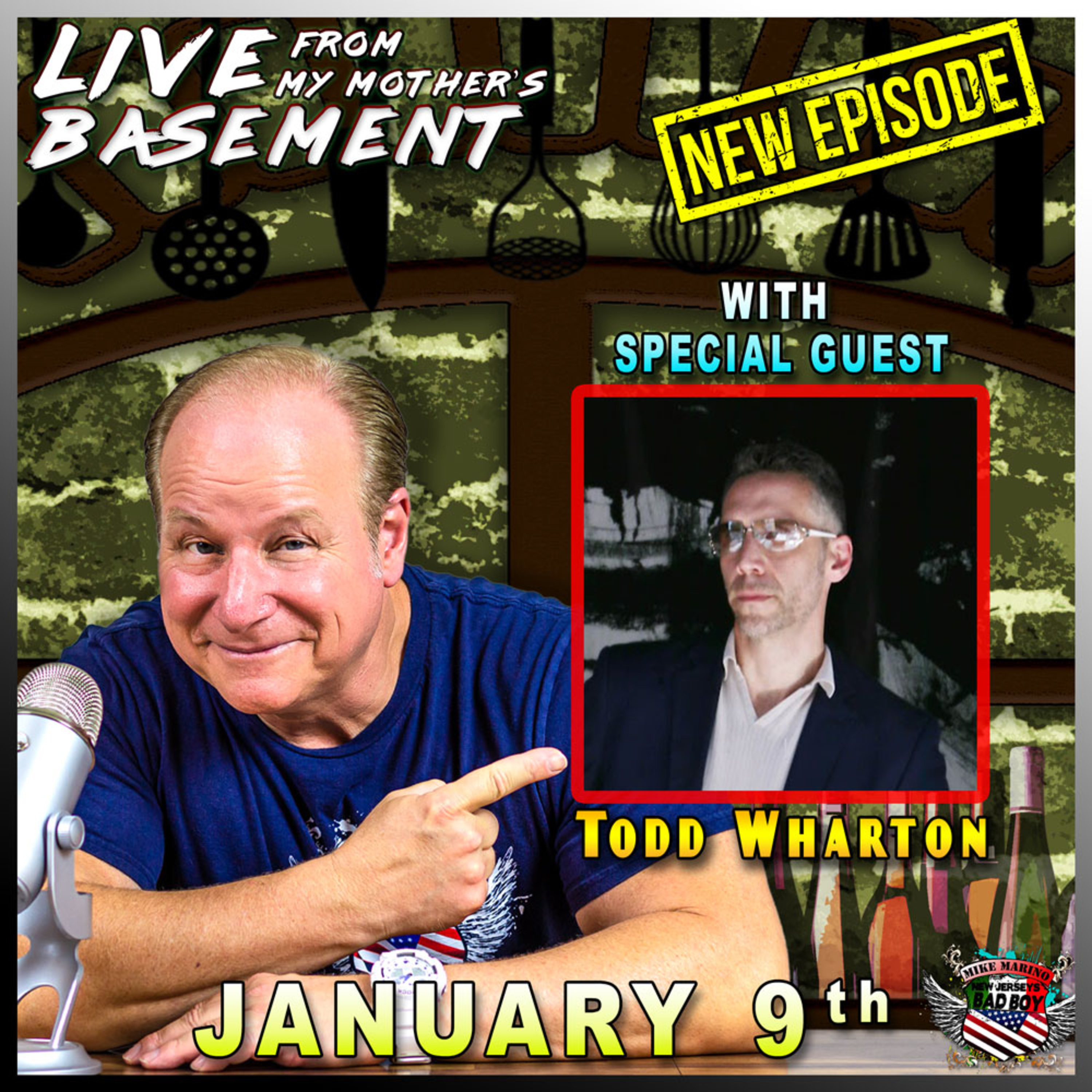 Episode #302 - Live from My Mother's Basement - (1/9/2024) episode artwork
