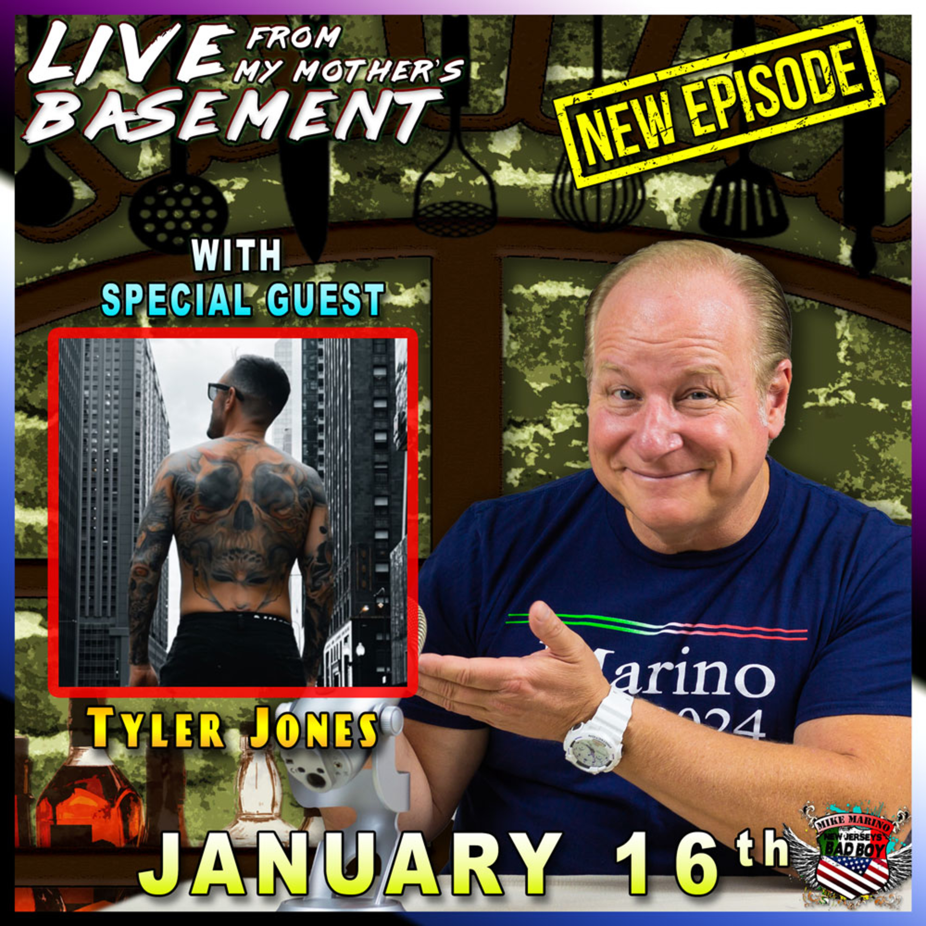 Episode #303 - Live from My Mother's Basement - (1/16/2024) episode artwork