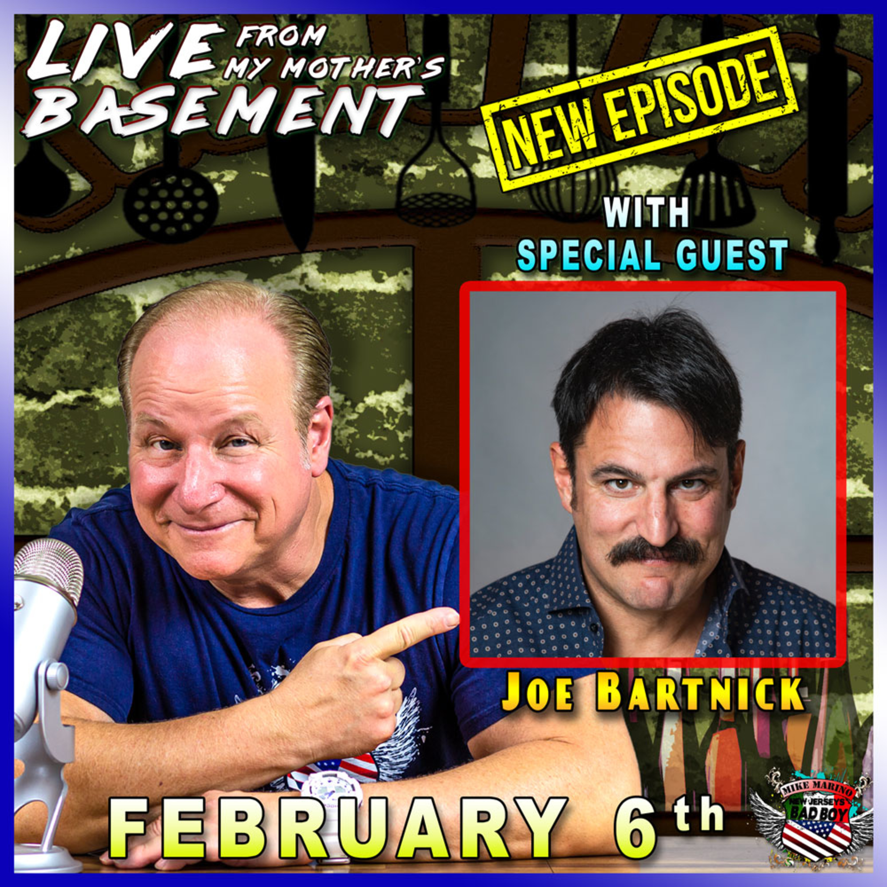 Episode #306 - Live from My Mother's Basement - (2/6/2024) episode artwork