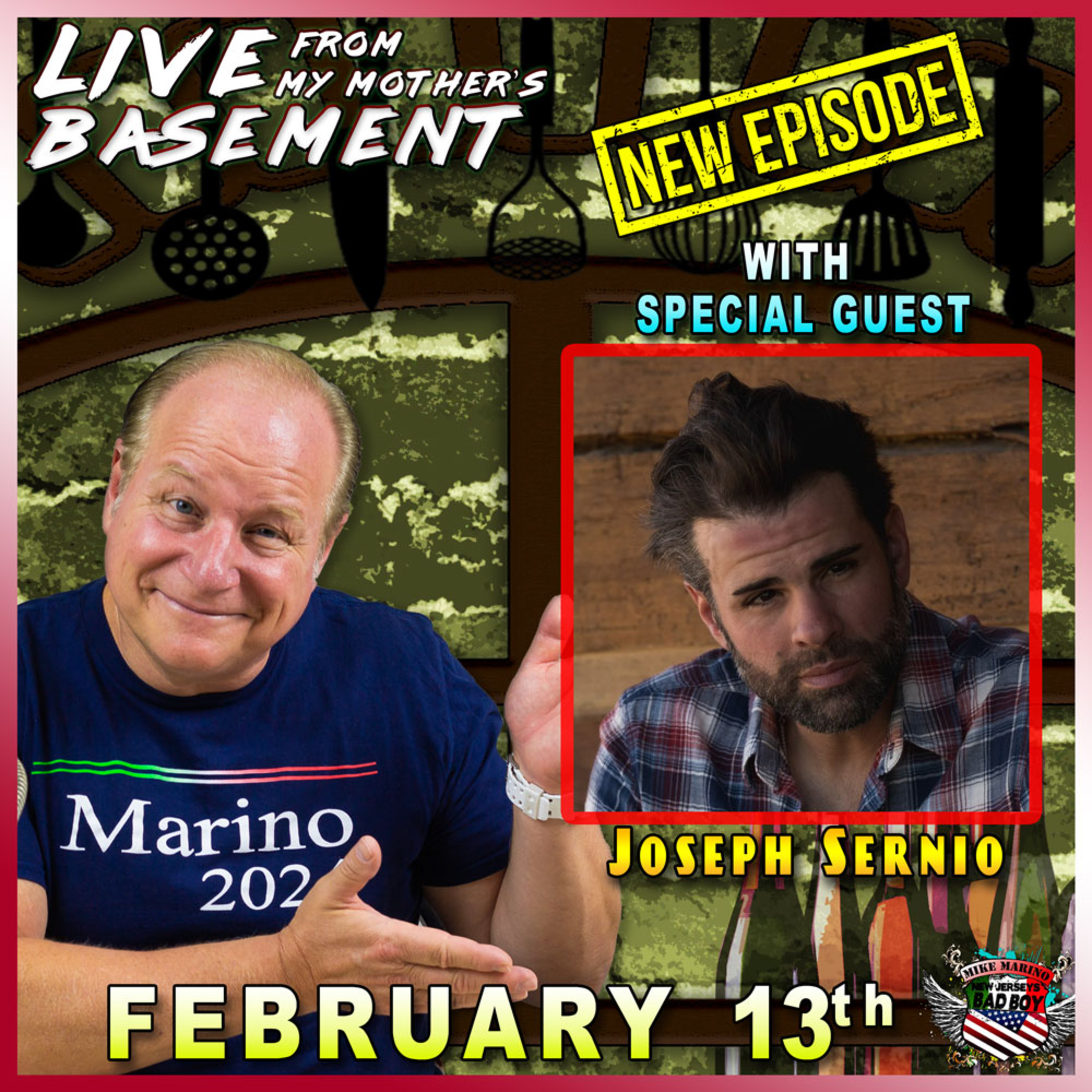 Episode #307 - Live from My Mother's Basement - (2/13/2024) episode artwork