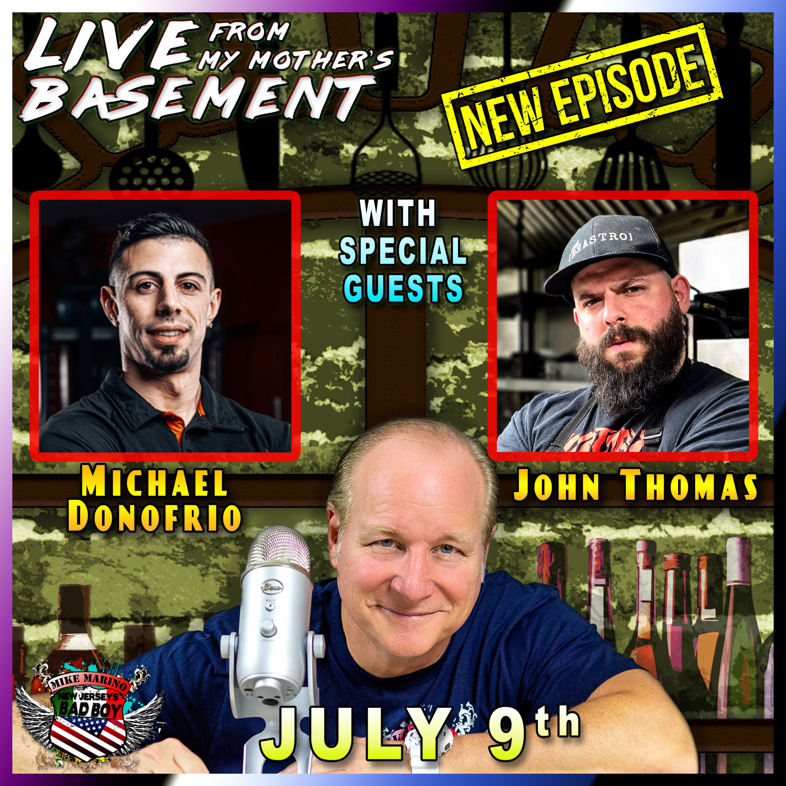 Episode #327 - Live from My Mother's Basement - (7/9/2024) episode artwork