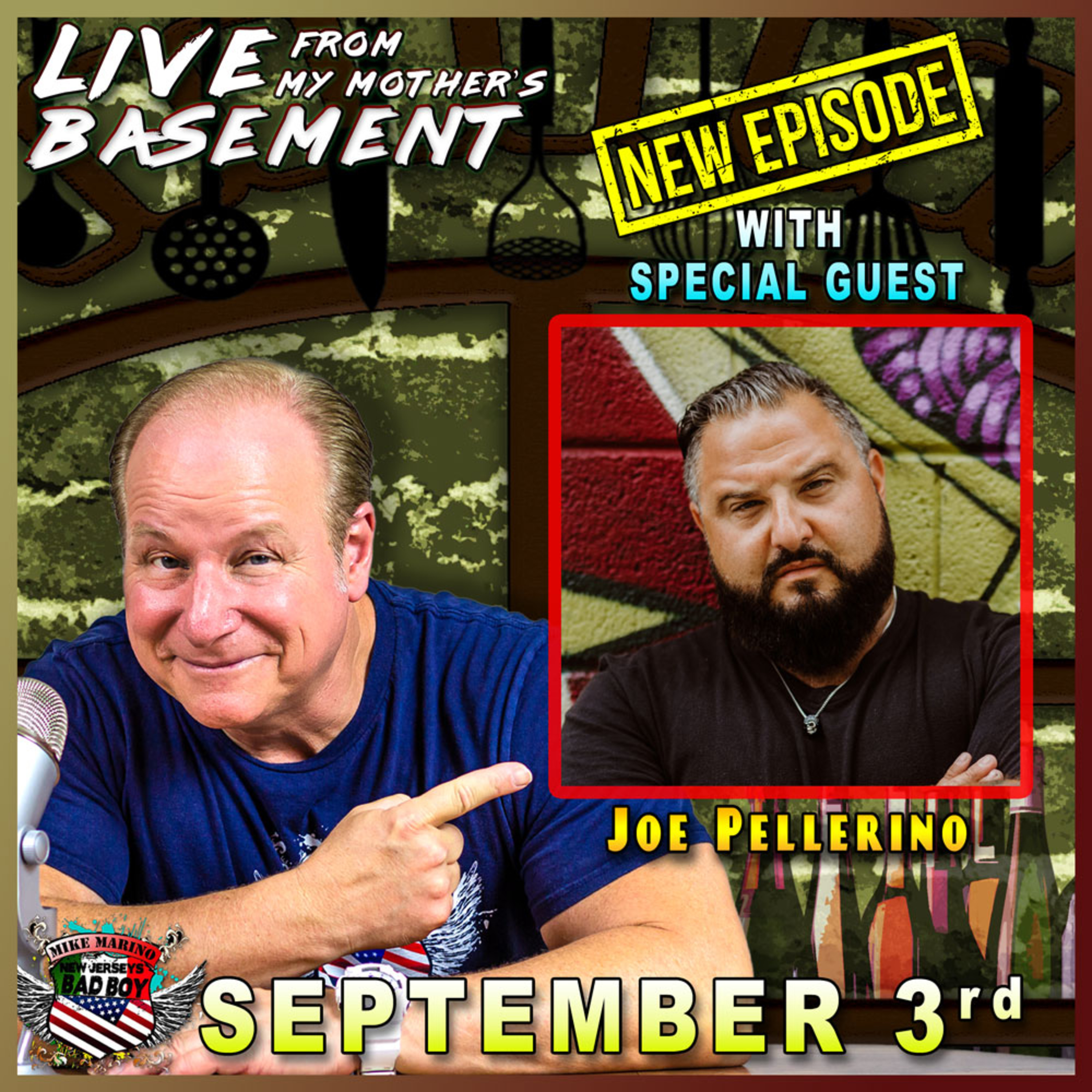 Episode #335 - Live from My Mother's Basement - (9/3/2024) episode artwork