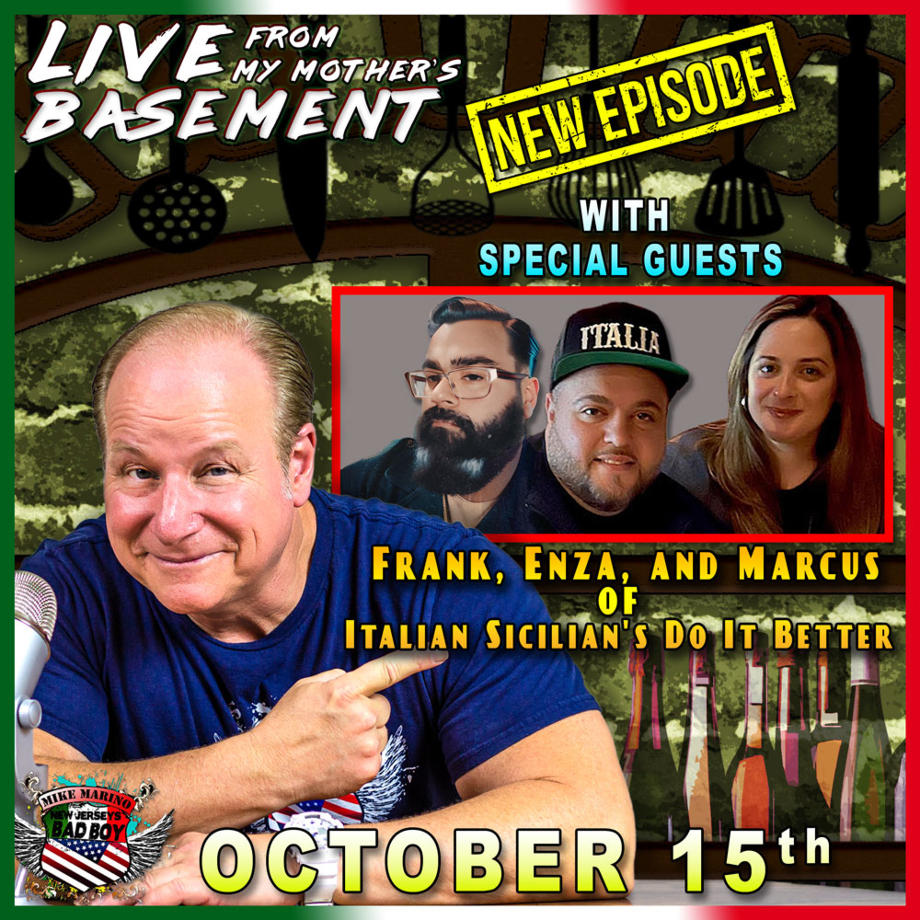 Episode #341 - Live from My Mother's Basement - (10/15/2024) episode artwork