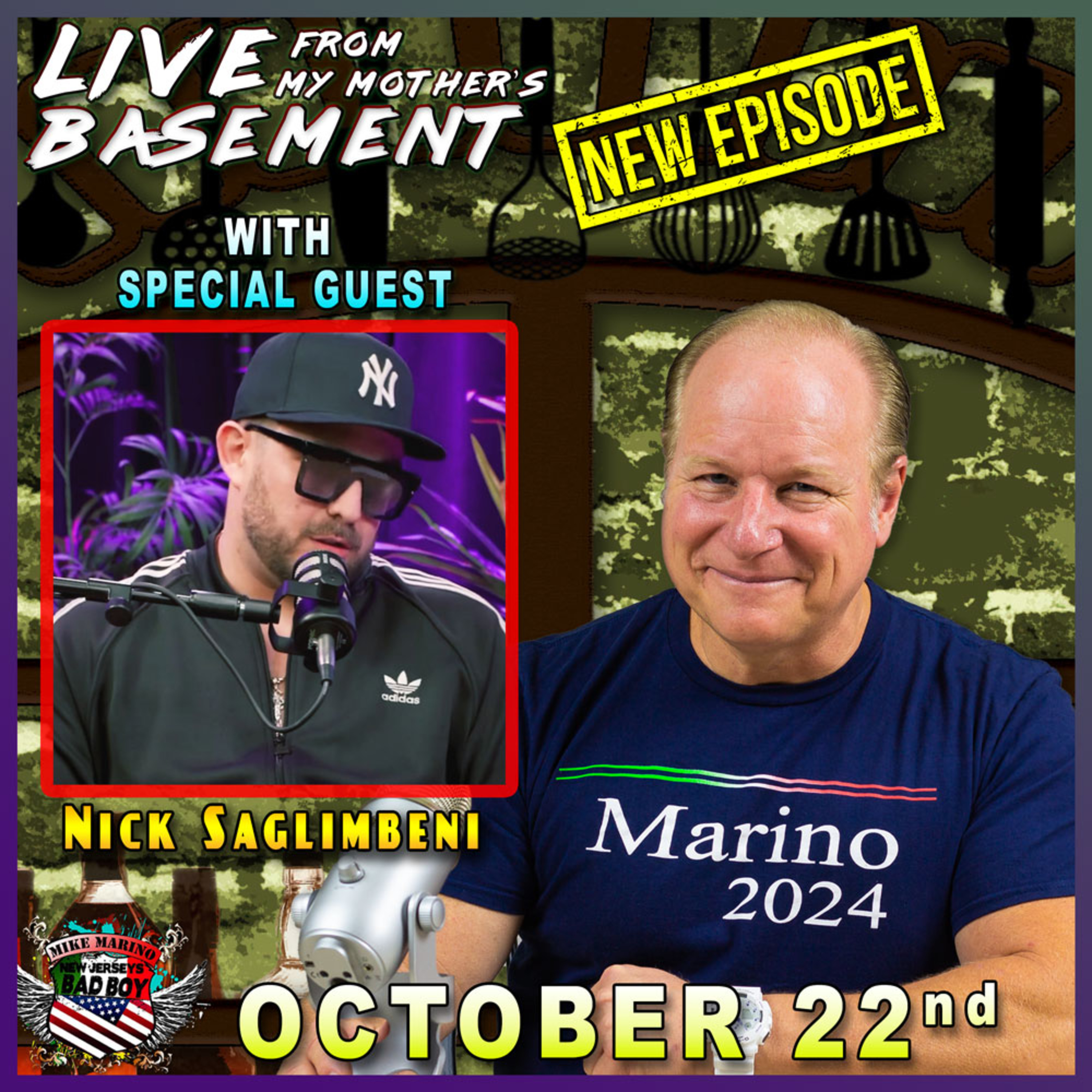 Episode #342 - Live from My Mother's Basement - (10/22/2024) episode artwork