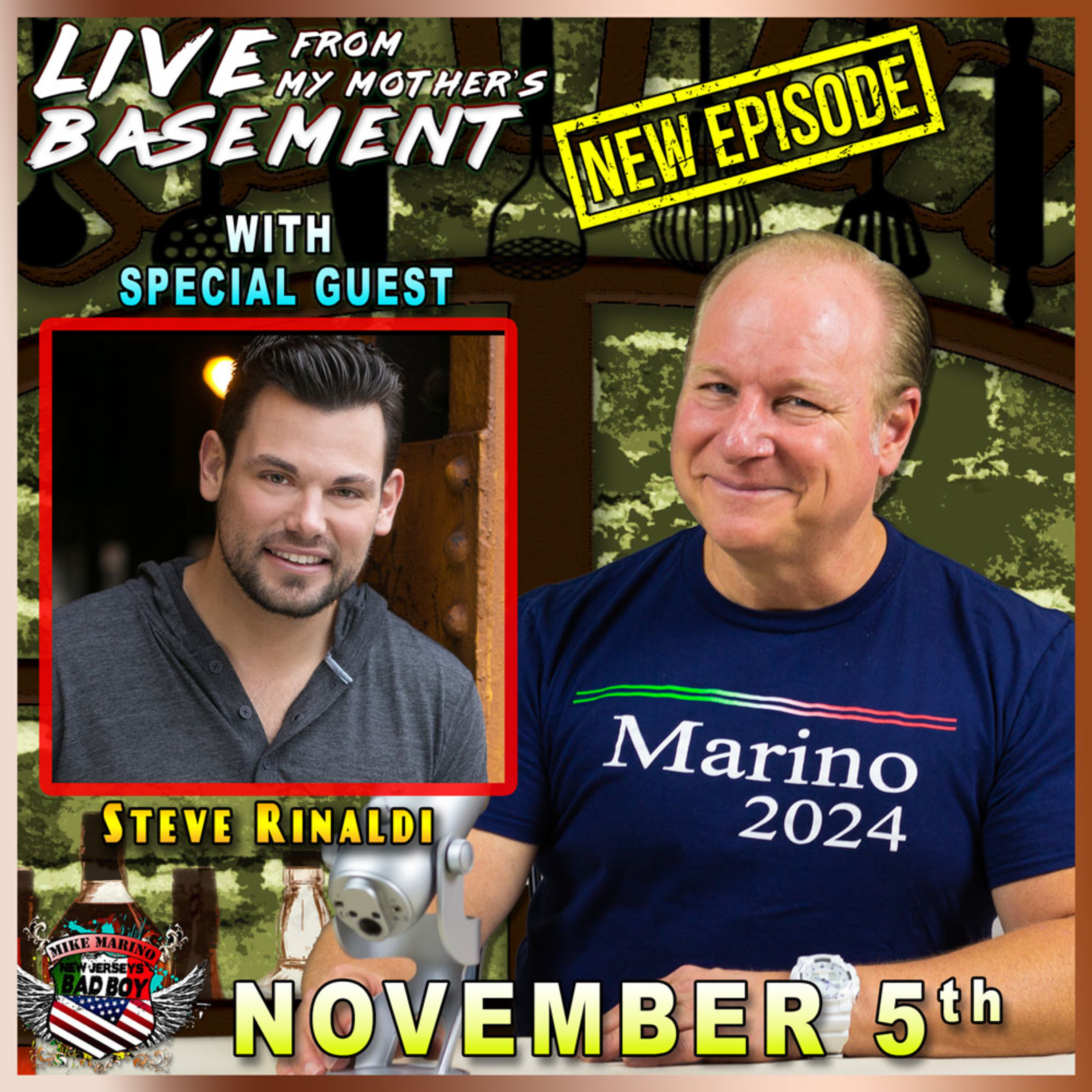 Episode #344 - Live from My Mother's Basement - (11/05/2024) episode artwork