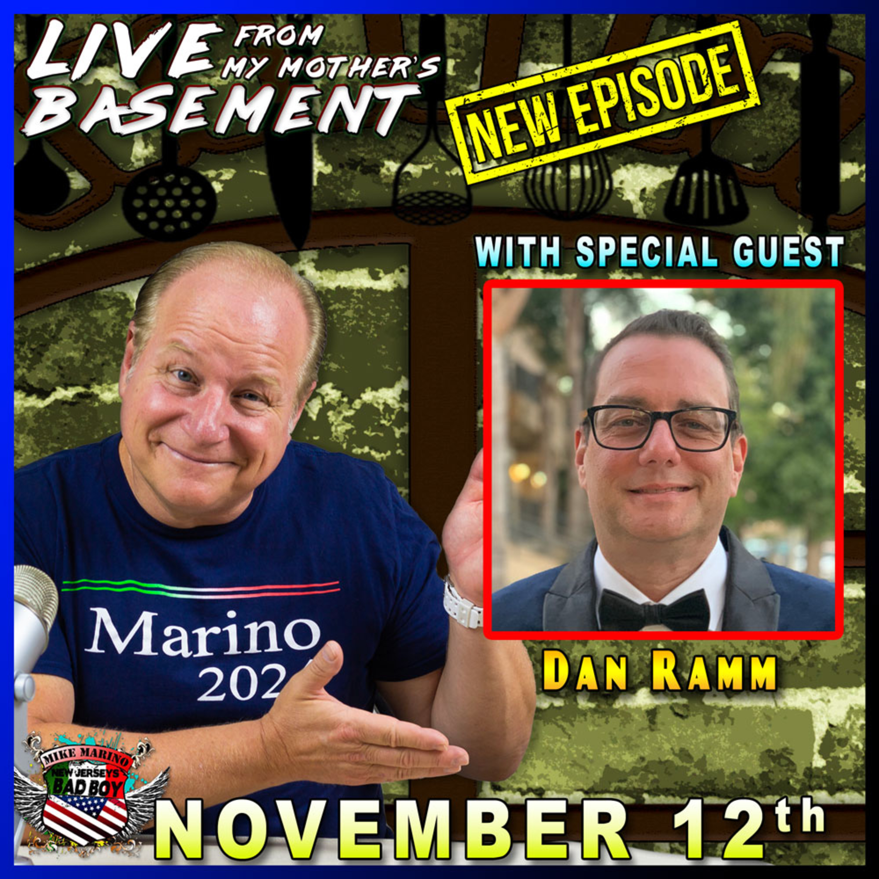 Episode #345 - Live from My Mother's Basement - (11/12/2024) episode artwork