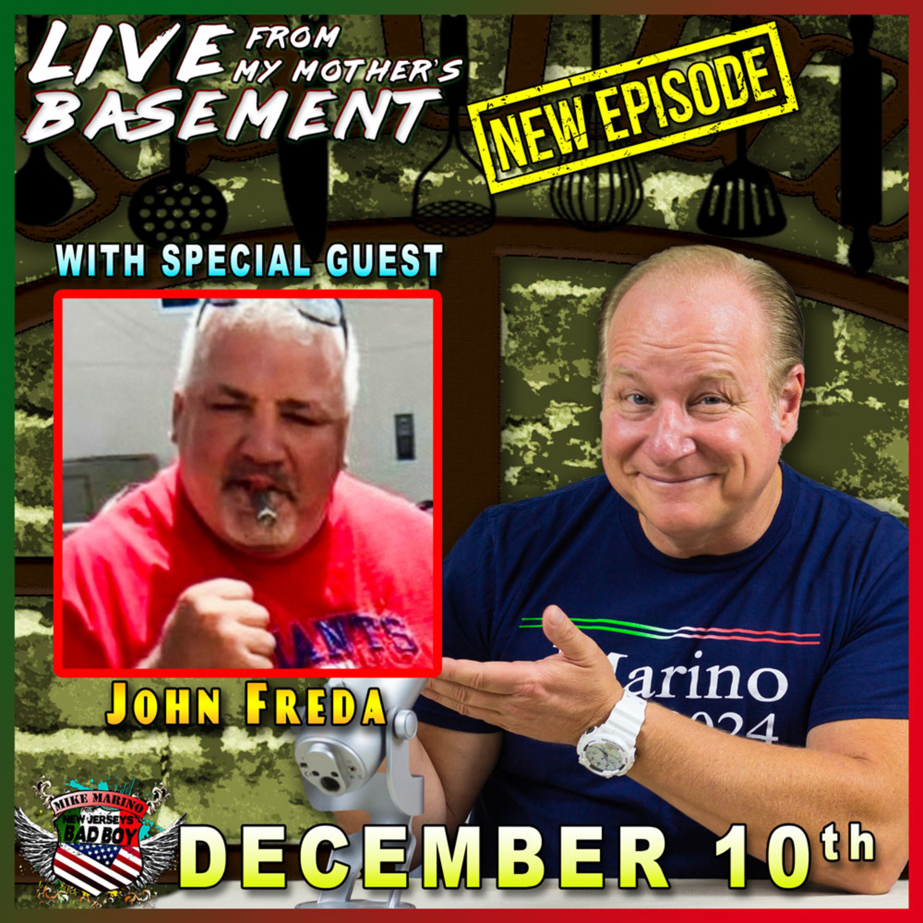 Episode #349 - Live from My Mother's Basement - (12/10/2024) episode artwork