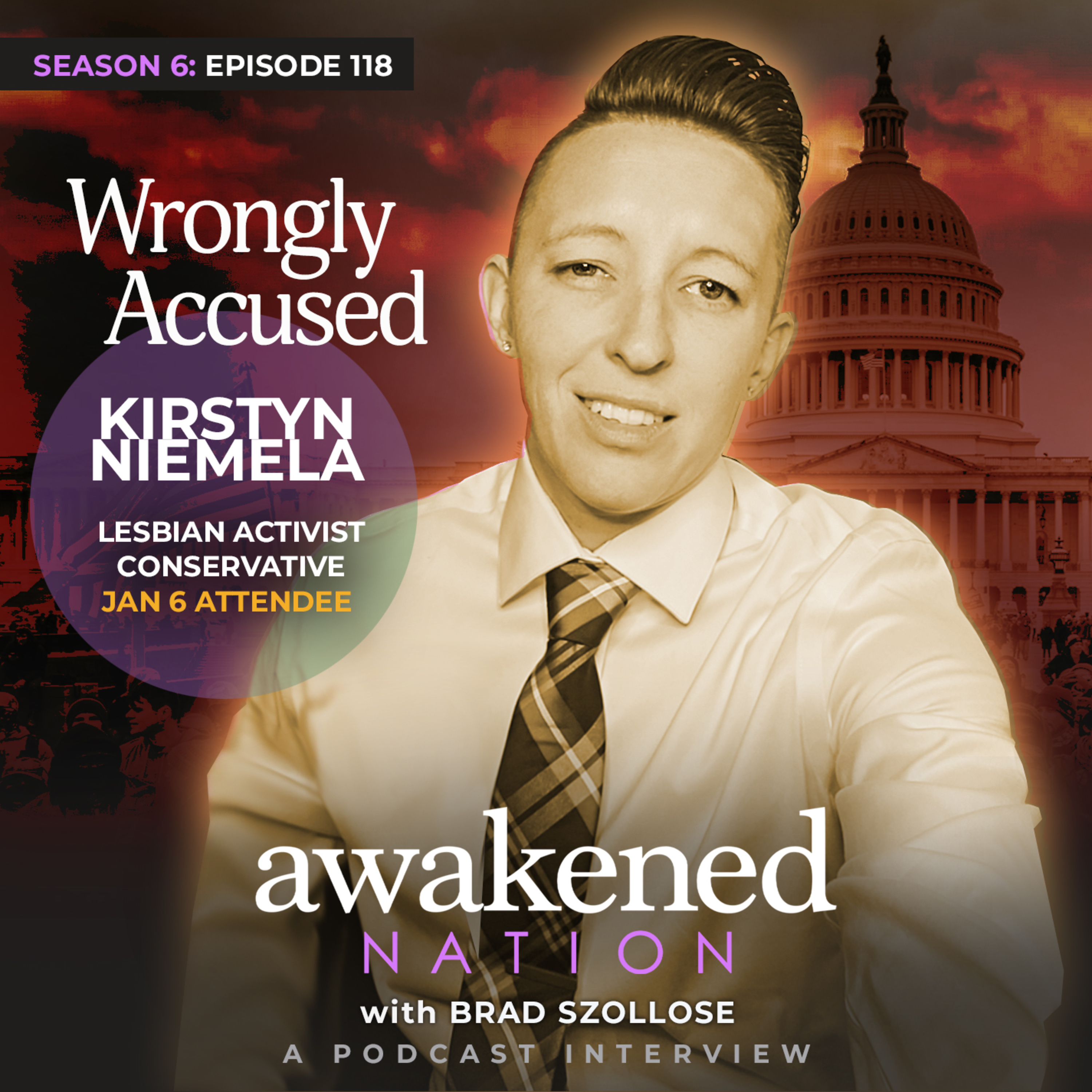 Wrongly Accused, an interview with Kirstyn Niemela episode artwork