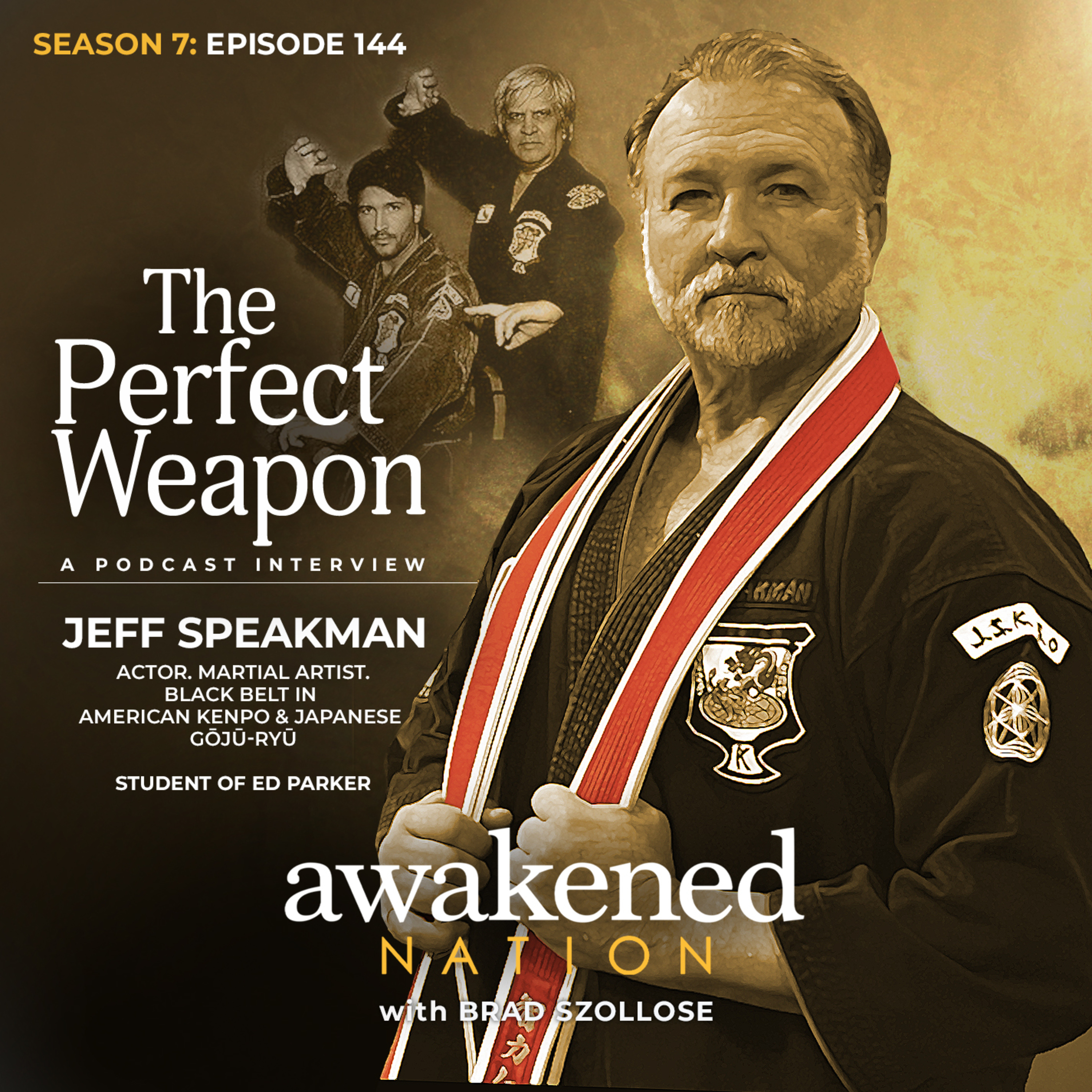 The Perfect Weapon, an interview with martial artist and Hollywood action star Jeff Speakman episode artwork