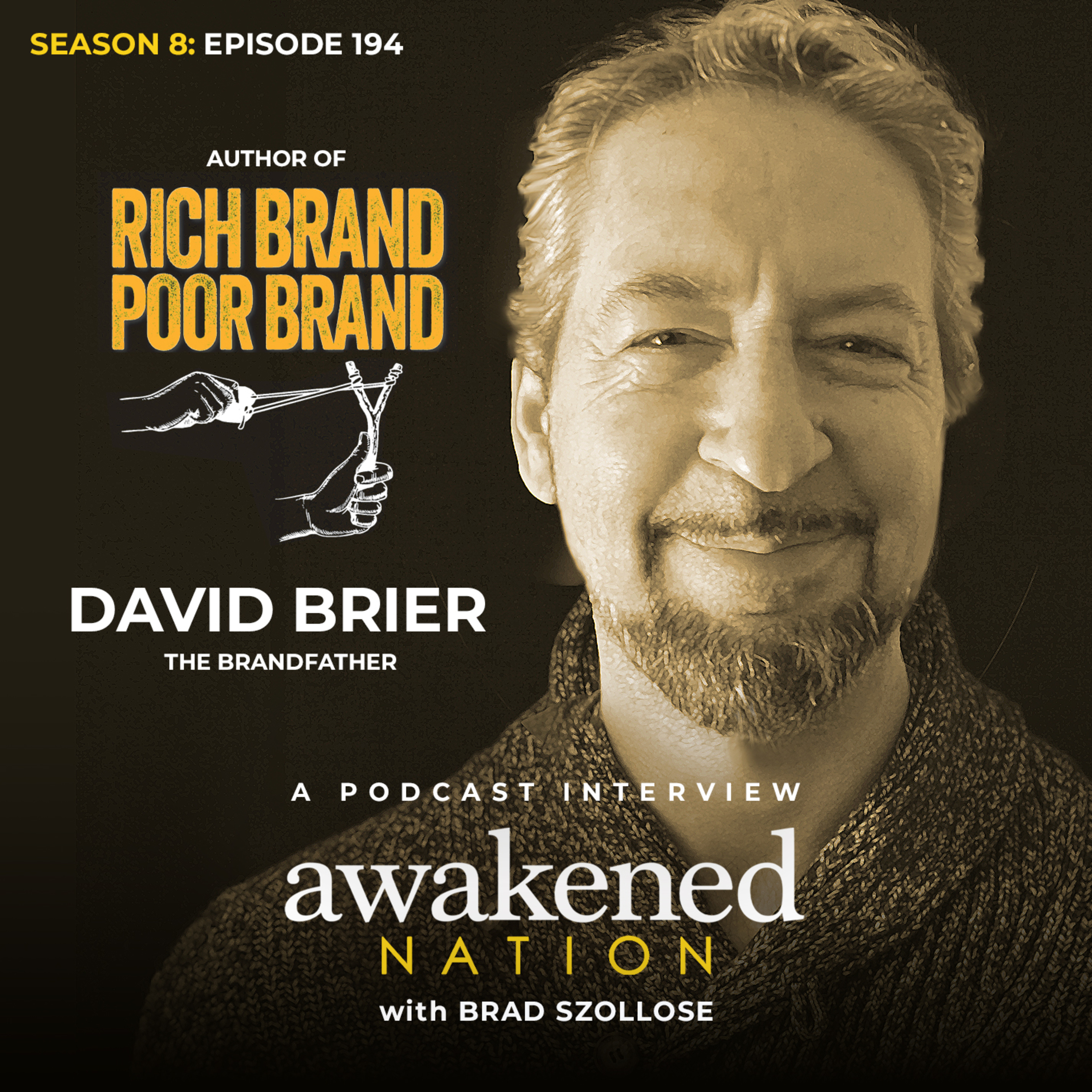 Rich Brand Poor Brand. An interview with The Brandfather himself, David Brier  episode artwork