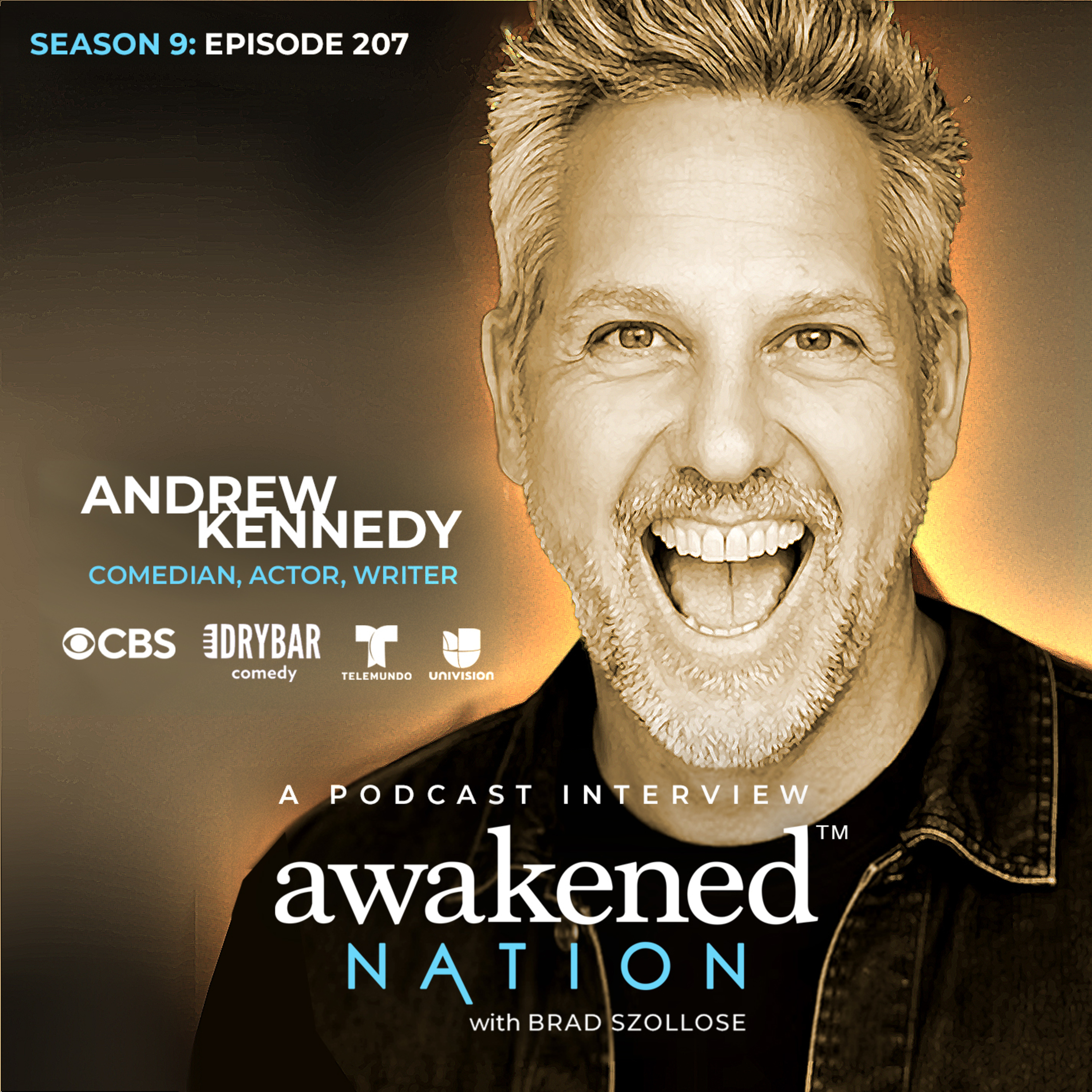 Latino In Disguise, an interview with comedian Andrew Kennedy episode artwork