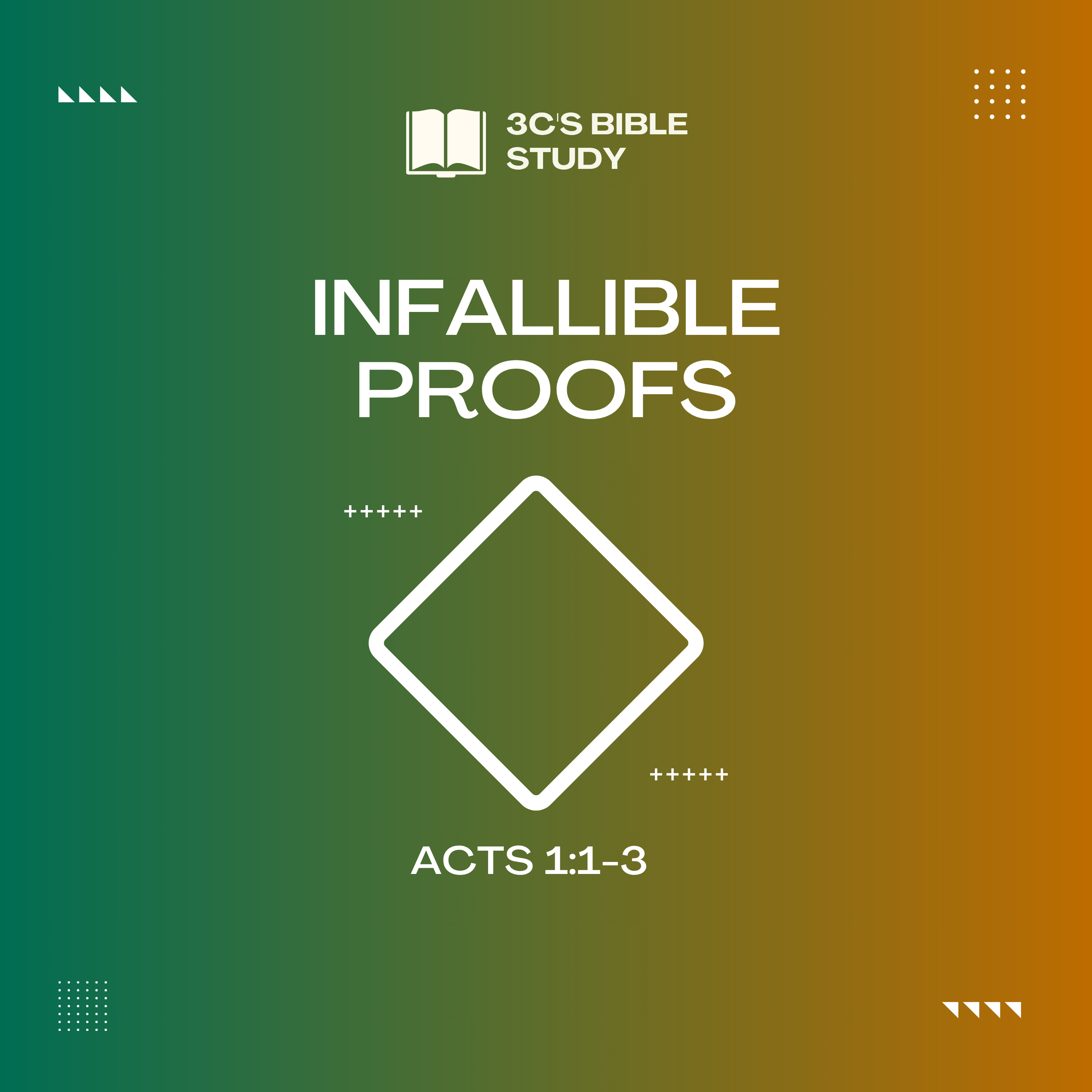 Acts 1:1-3 - Infallible Proofs