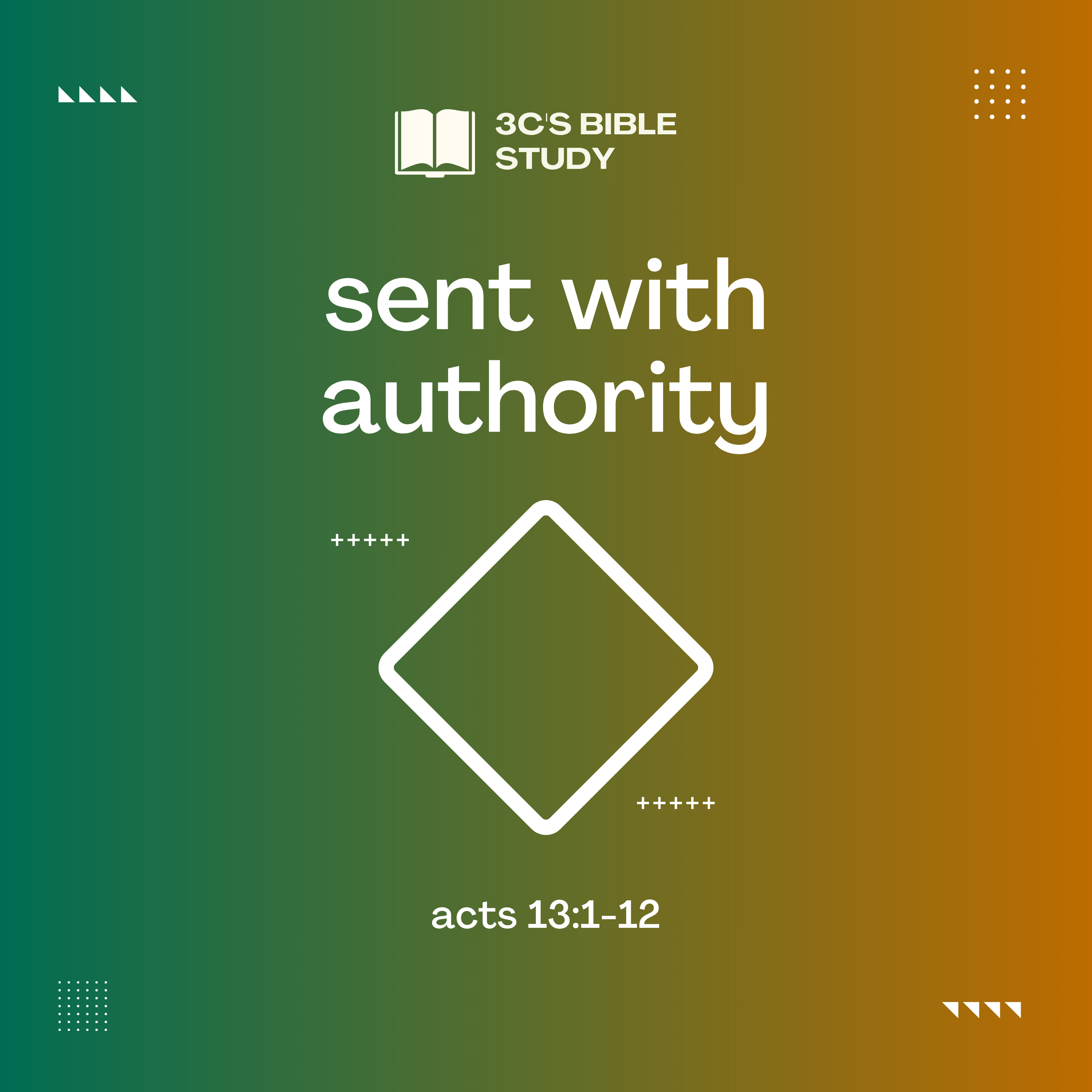Sent with Authority - Acts 13:1-12