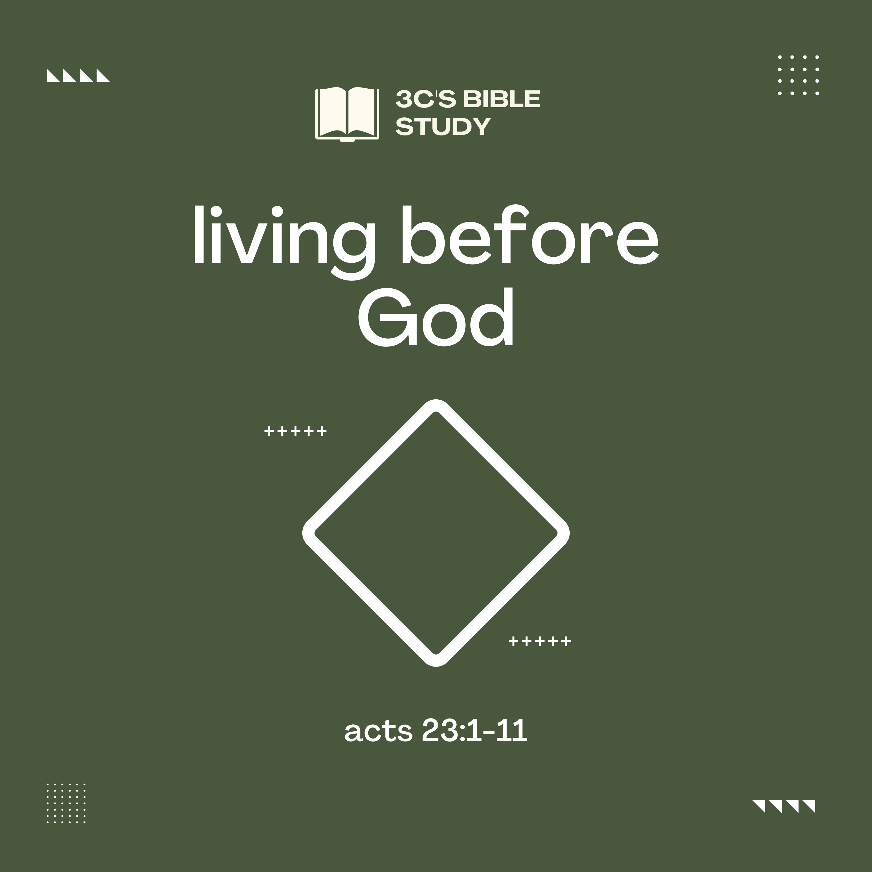 Living before God - Acts 23:1-11 episode artwork