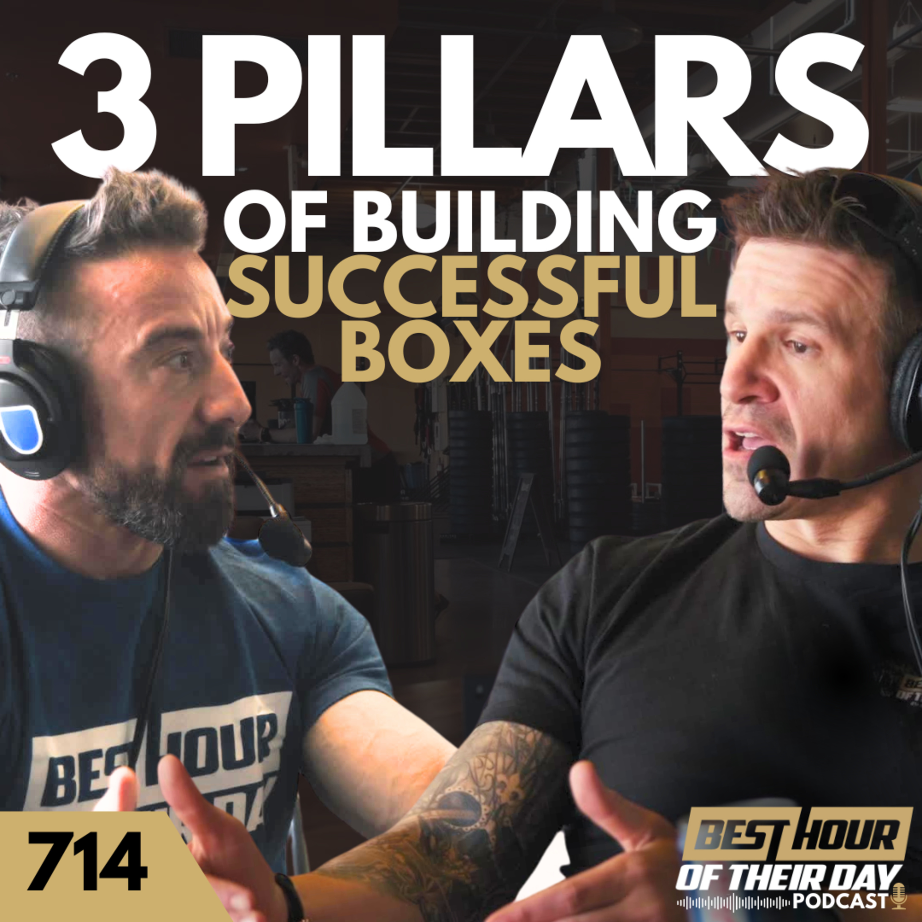 714. 3 Pillars Of Building Successful CrossFit Boxes