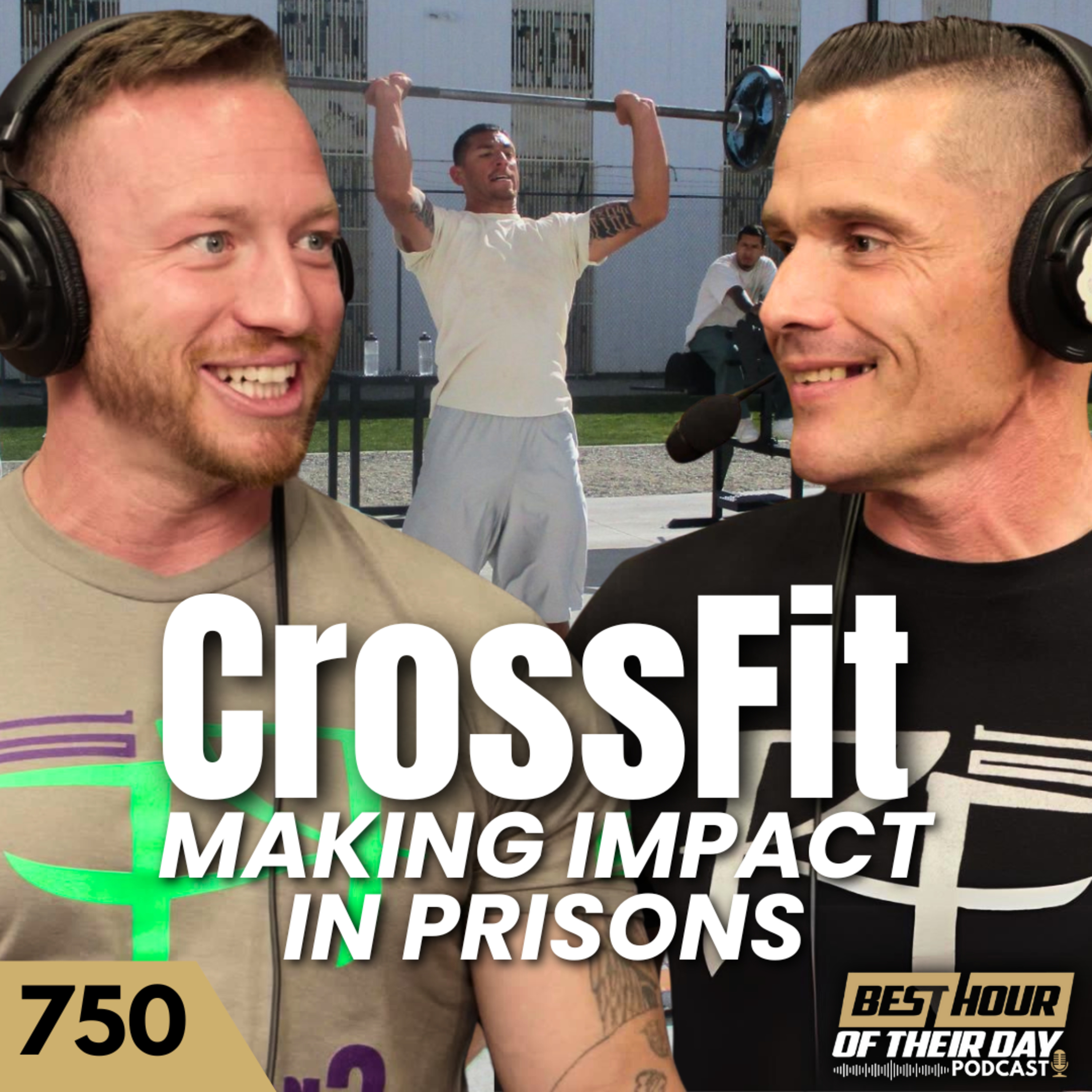 750. From Prison to CrossFit Coach: The Story of Redemption Road Fitness Foundation episode artwork