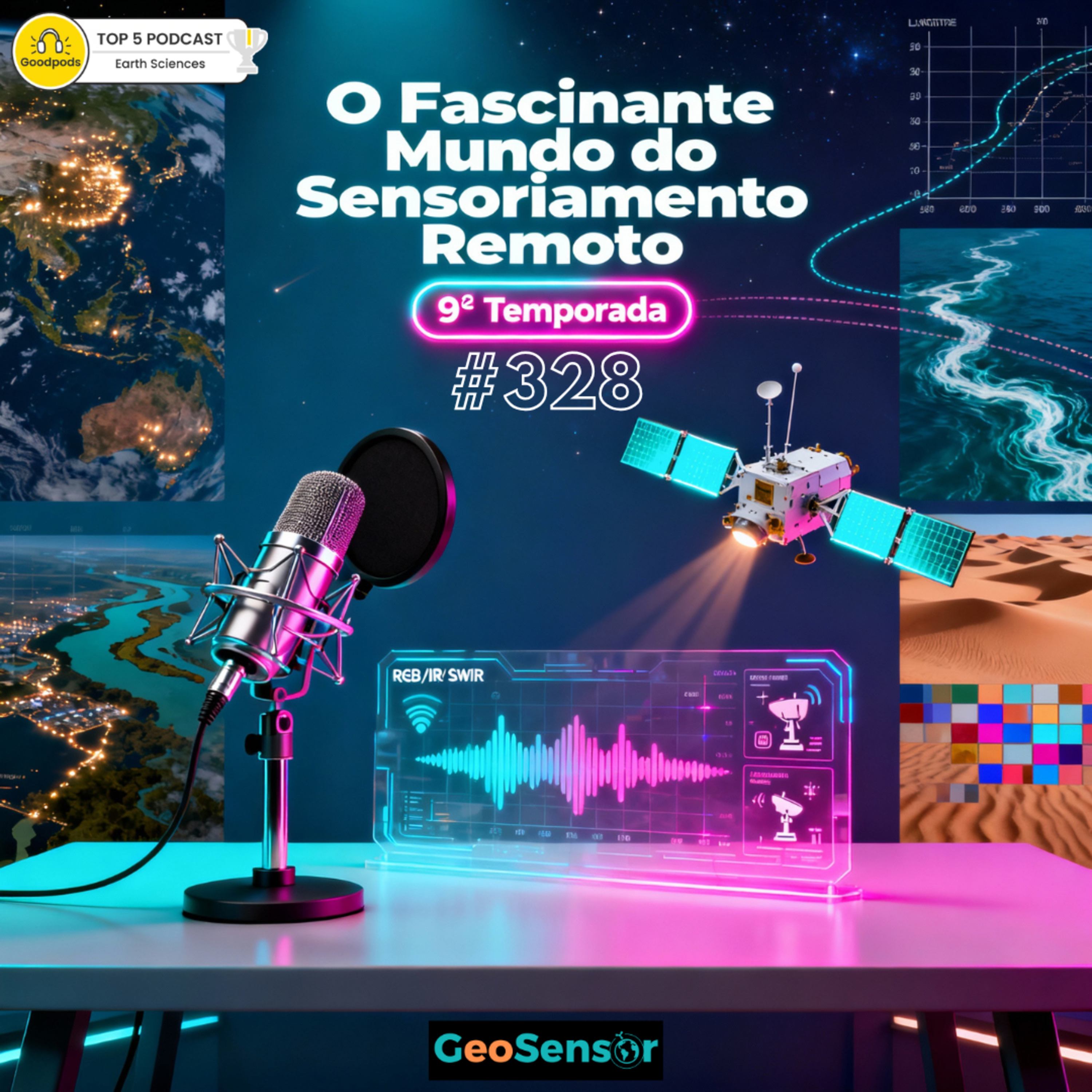 Episódio 328 - Integração de Sistemas Sensores Ativos para Monitoramento do Fluxo e Estoques de Carbono e Biomassa episode artwork