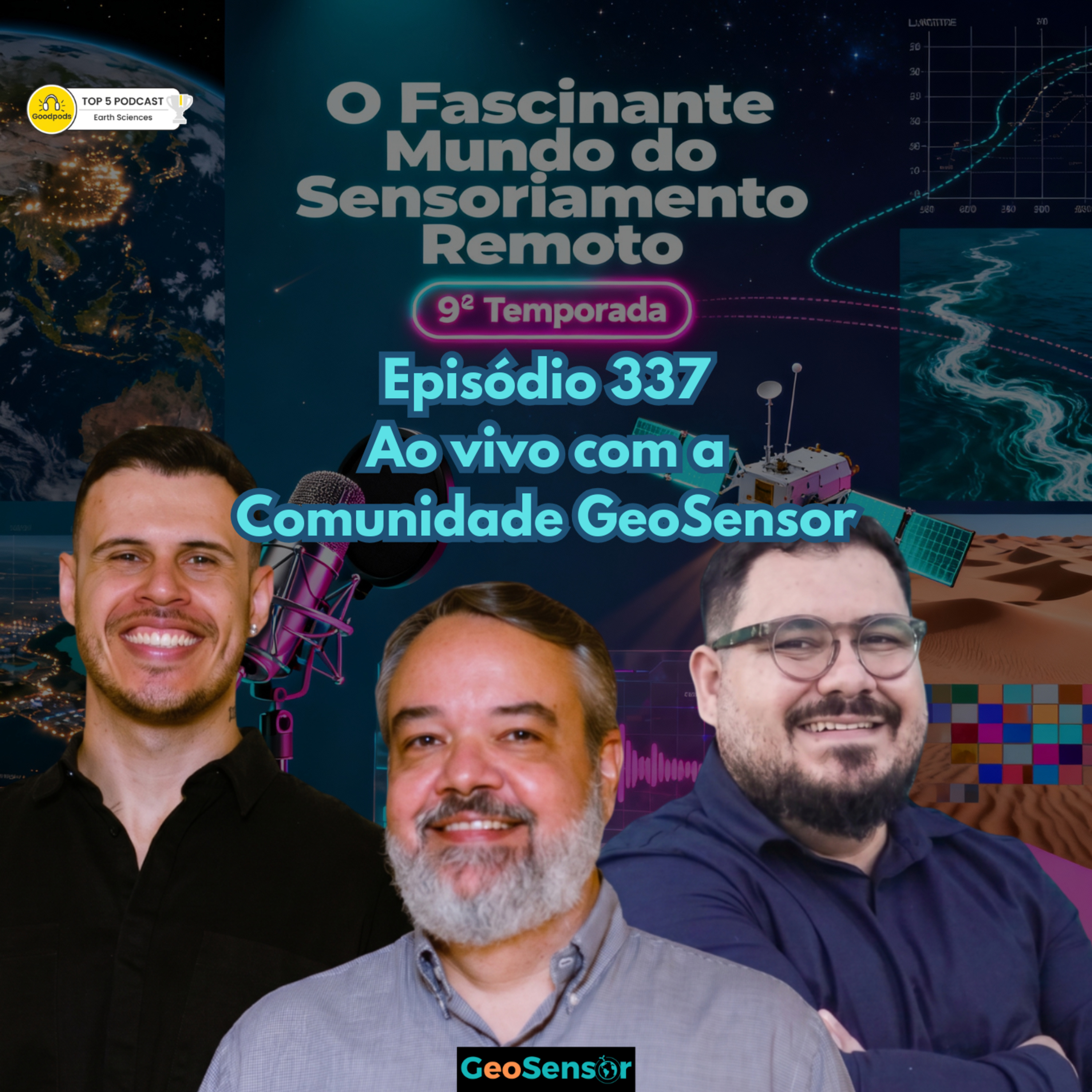 Episódio 337 - Ao vivo com a Comunidade GeoSensor episode artwork