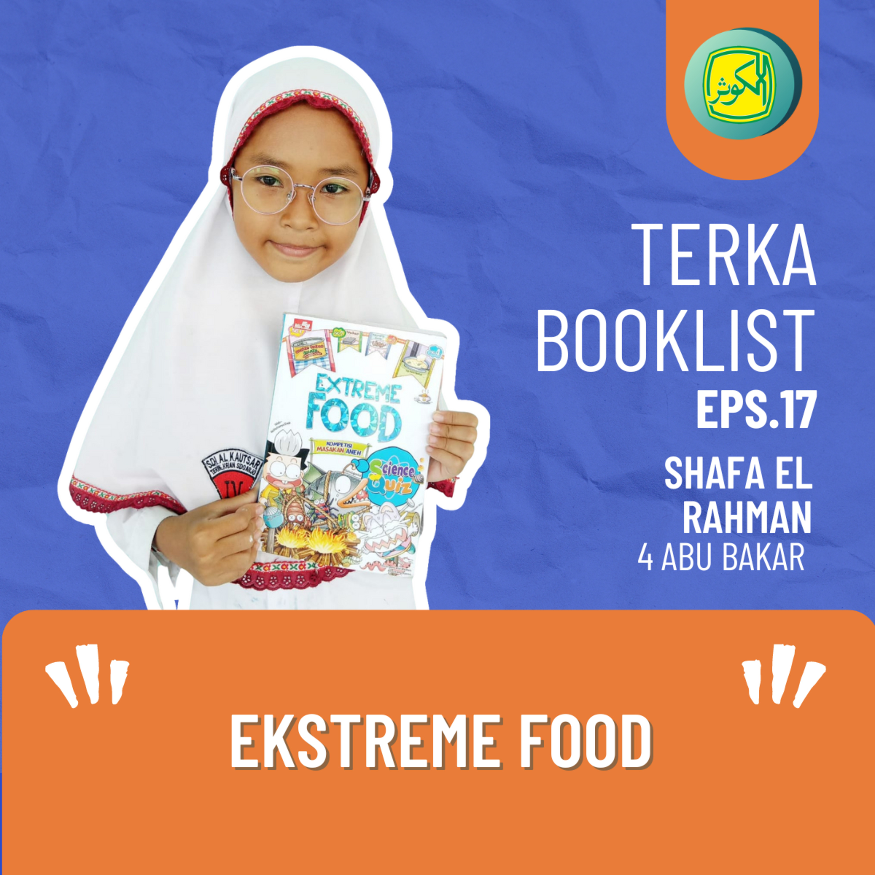 Eps 6. Shafa El Rahman : Extreme Food #Terkabooklist episode artwork