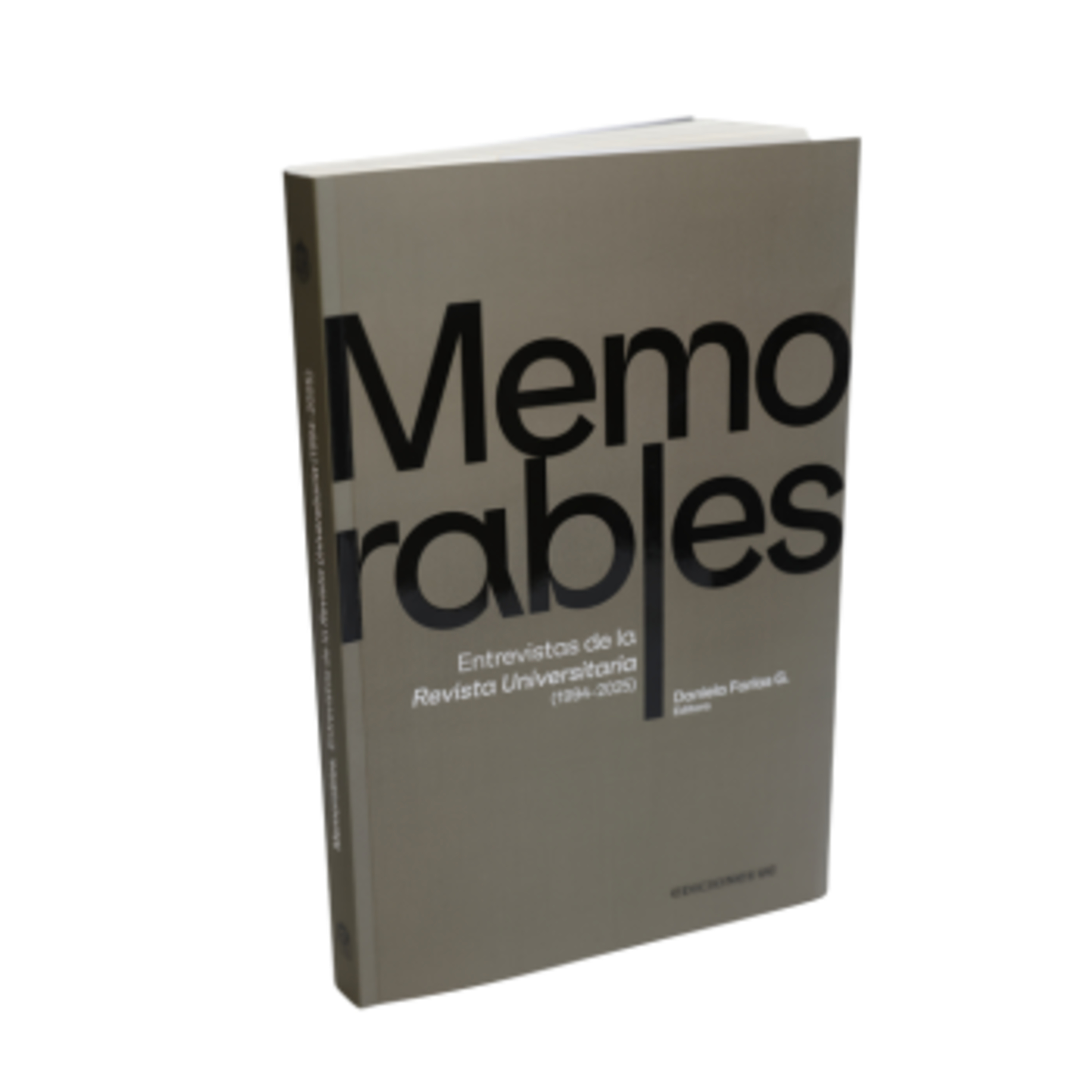 Daniela Farías editora de memorables, entrevistas de la revista universitaria