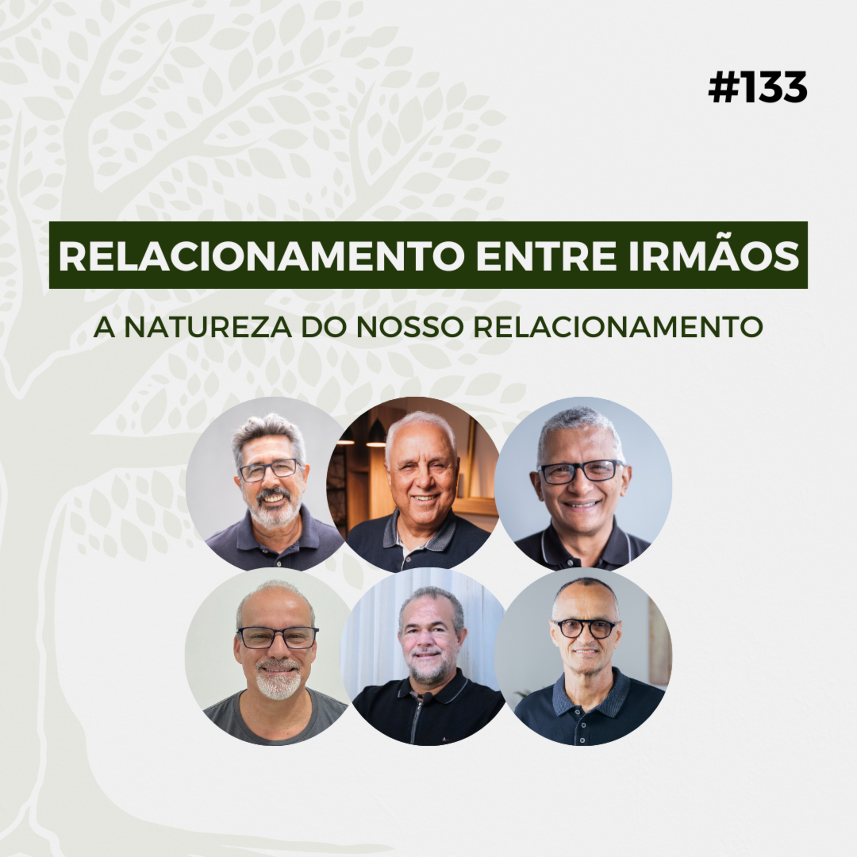 #133 - Relacionamento entre irmãos: A natureza do nosso relacionamento - Live Completa episode artwork