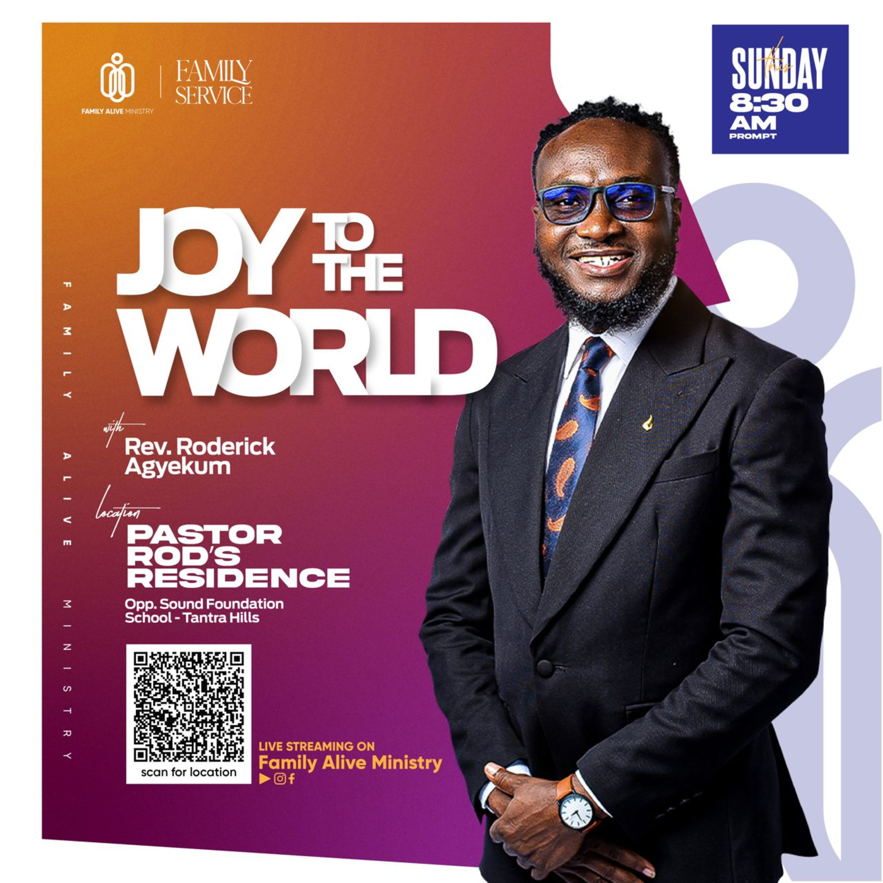 Joy To The World 2024 Part 1 By Pastor Roderick Agyekum episode artwork