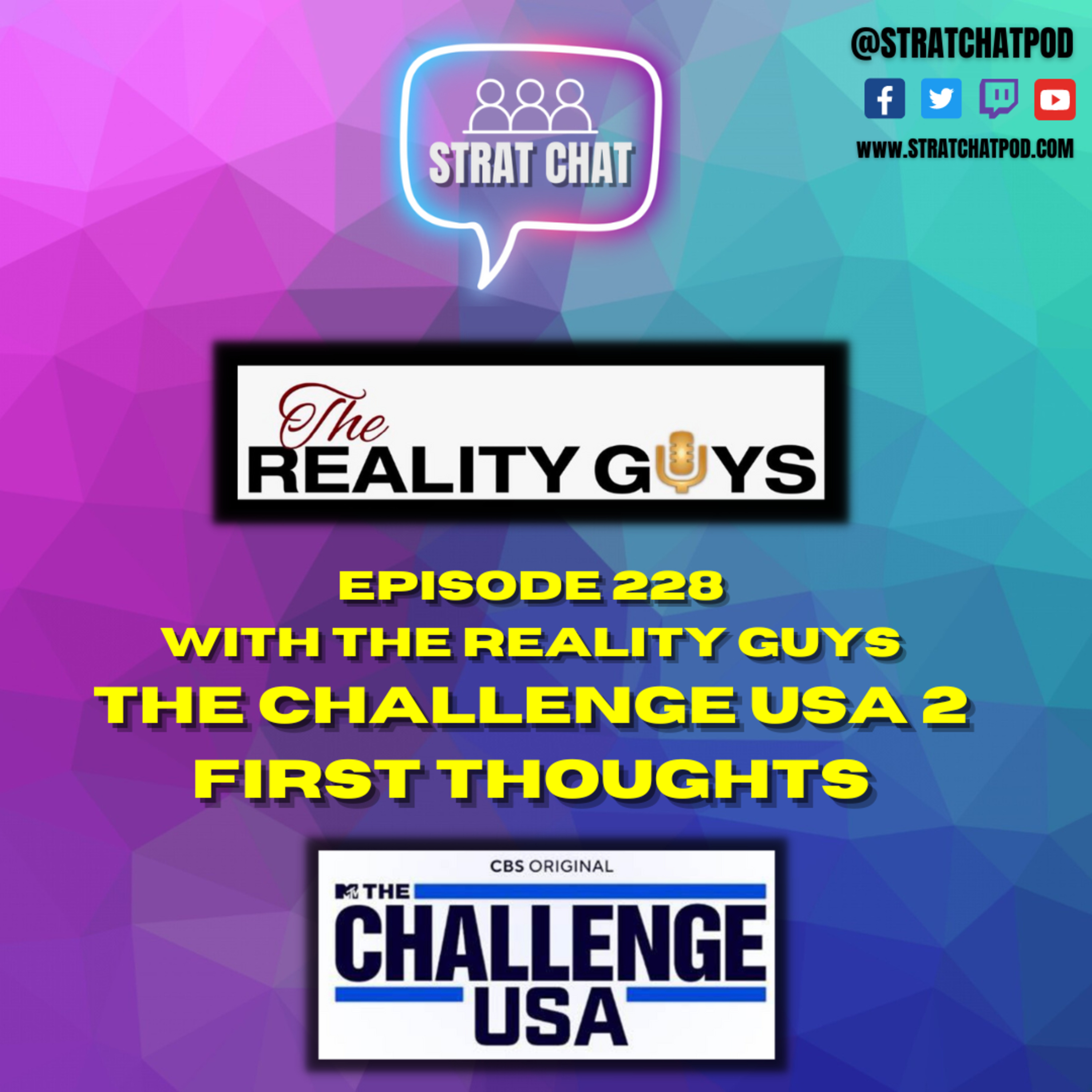 Ep. 228c - The Challenge USA 2 First Thoughts with The Reality Guys
