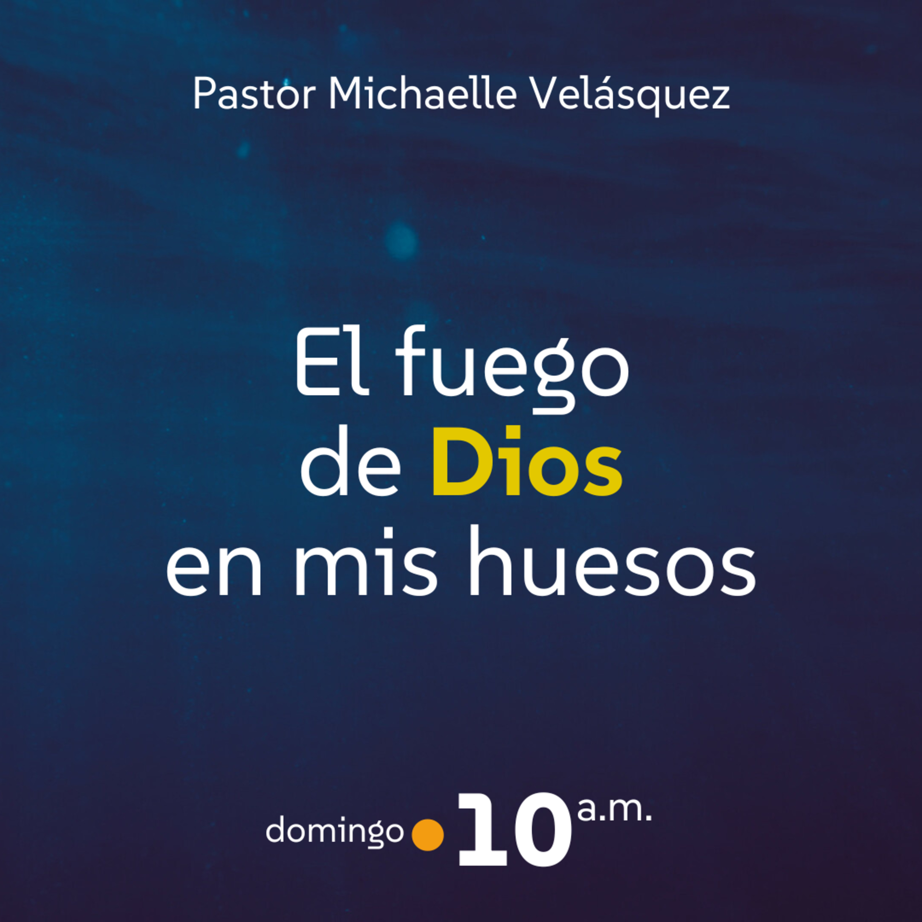 El fuego de Dios en mis huesos episode artwork