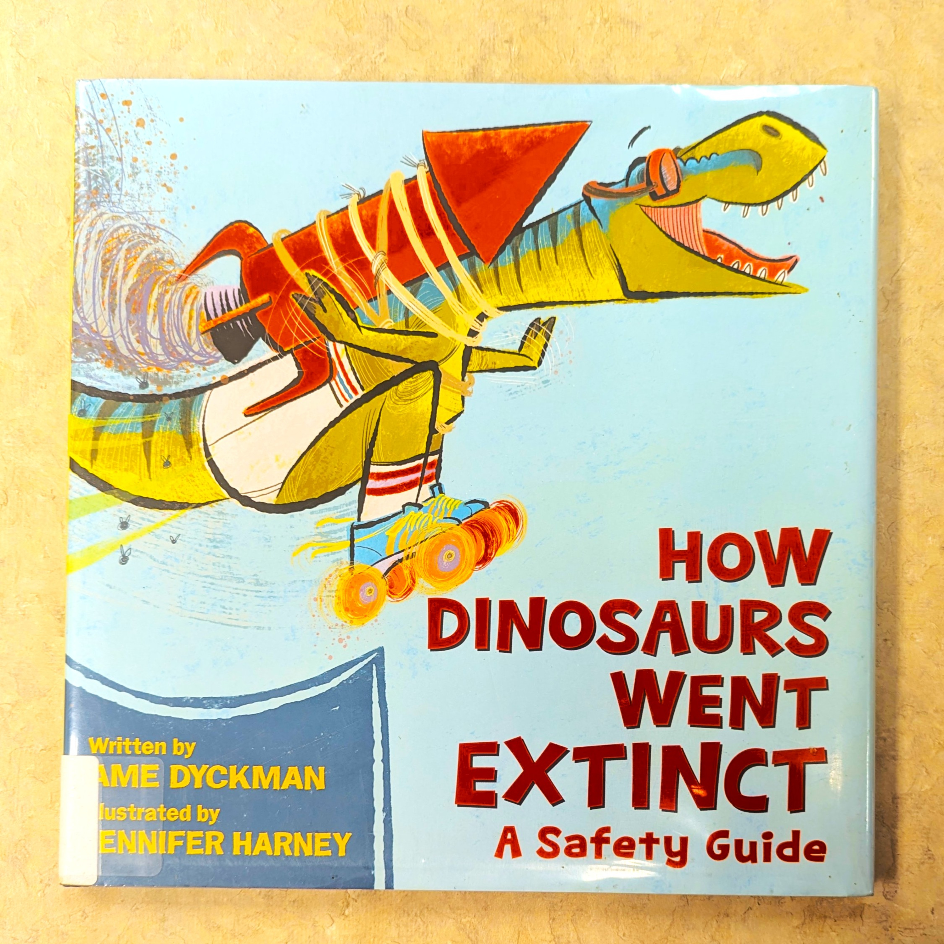 How dinosaurs went extinct by Ame Dyckman. episode artwork
