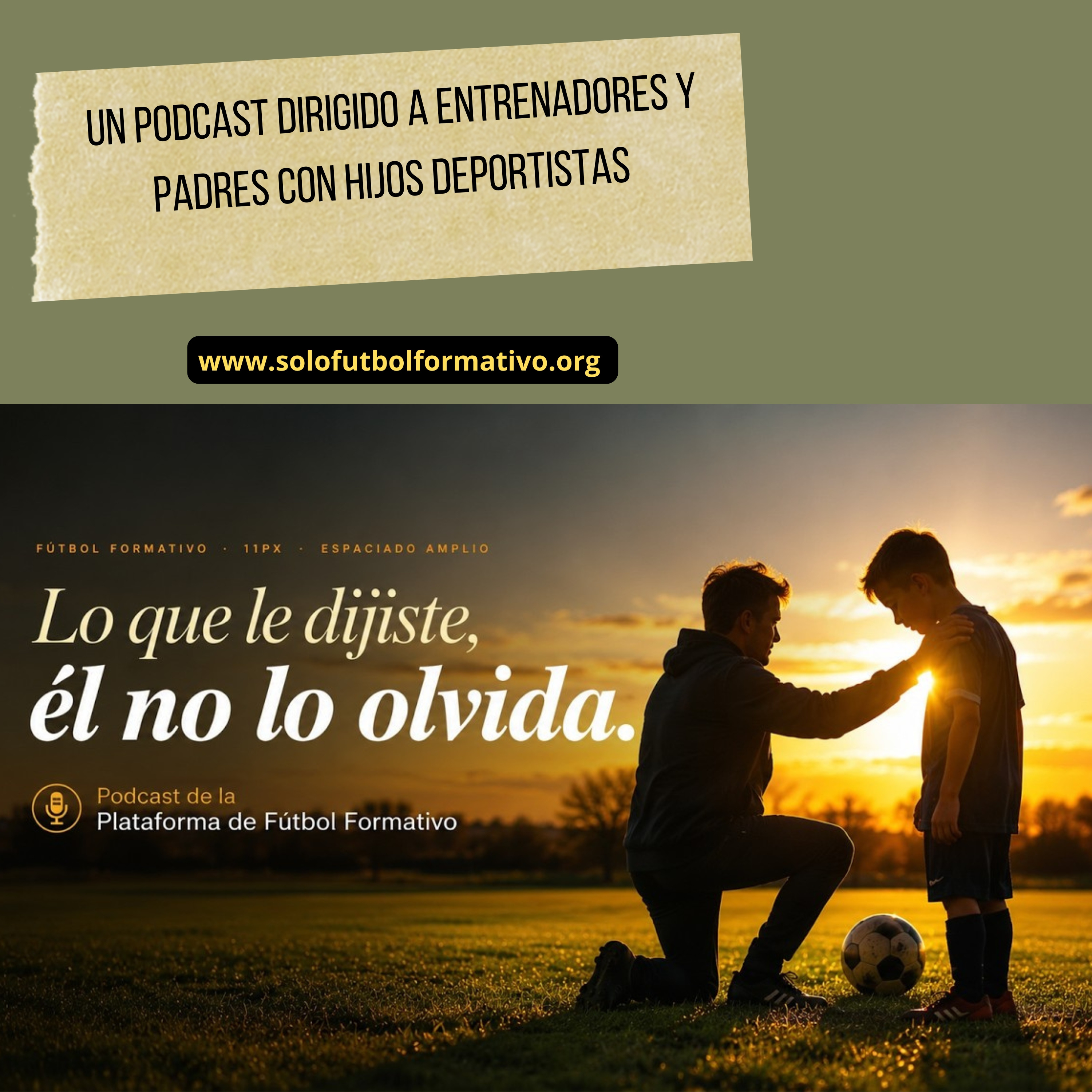 Fútbol base: la diferencia entre ganar un partido y formar un jugador episode artwork