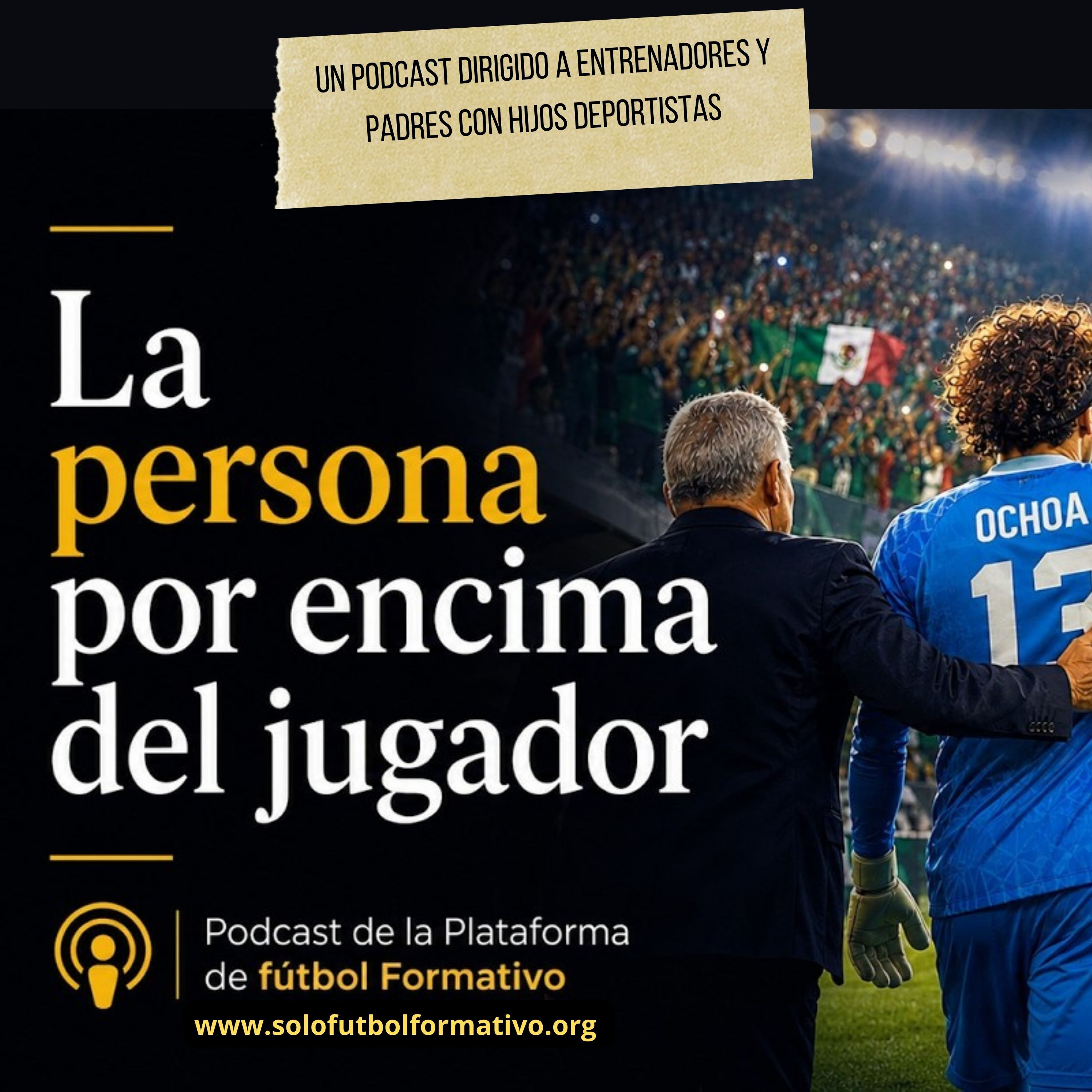 La persona por enciam del jugador en el fútbol y en la vida episode artwork
