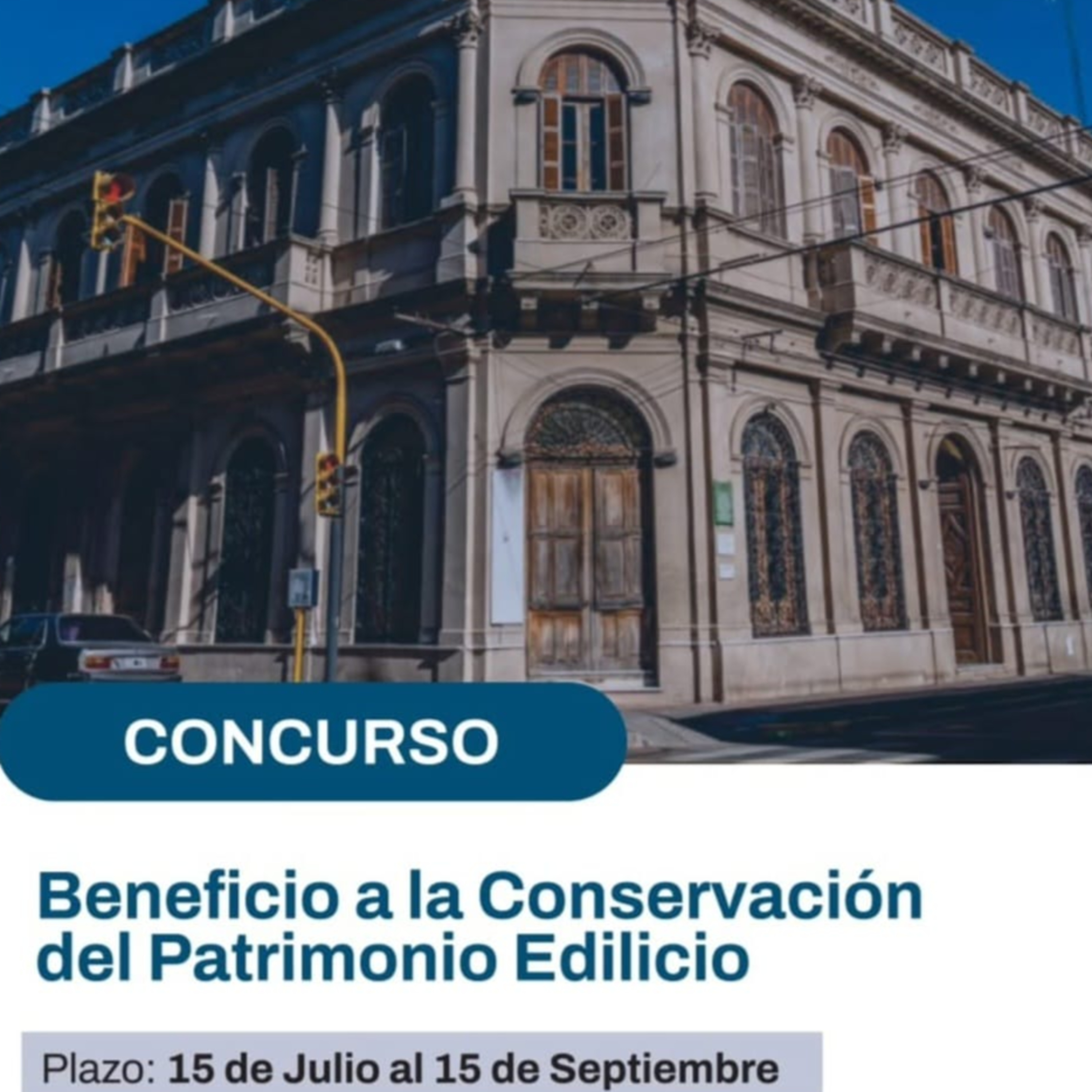 Hay tiempo hasta el 15 de septiembre para participar en un concurso referido a patrimonio arquitectónico episode artwork
