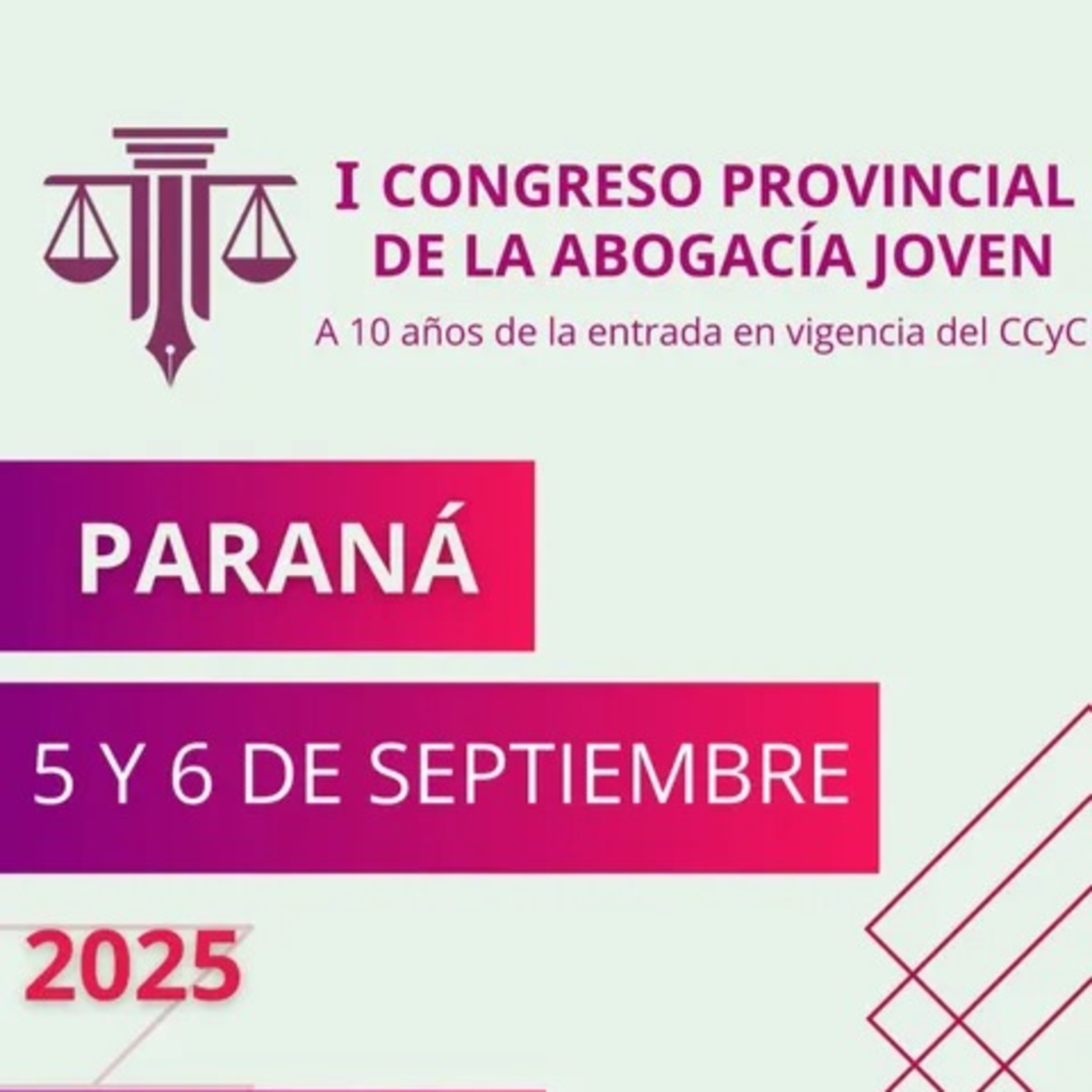 Se realizará el Primer Congreso Provincial de la Abogacía Joven episode artwork