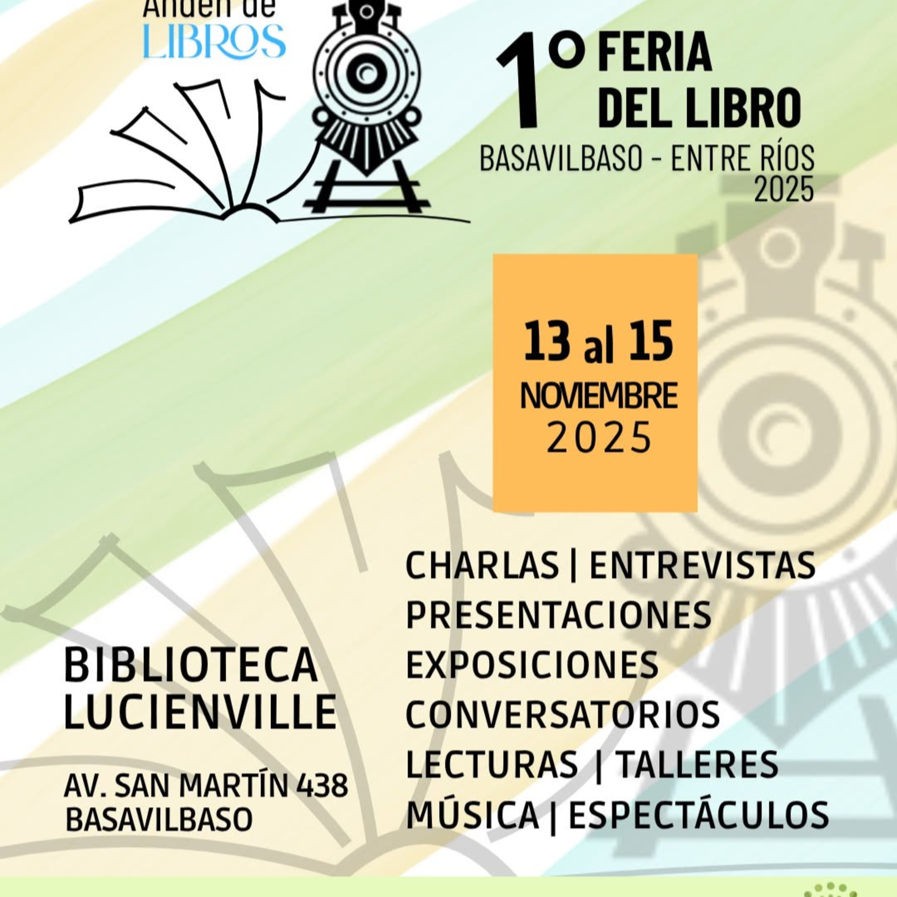 Comienza la primera Feria del Libro de Basavilbaso, organizada por el Municipio episode artwork