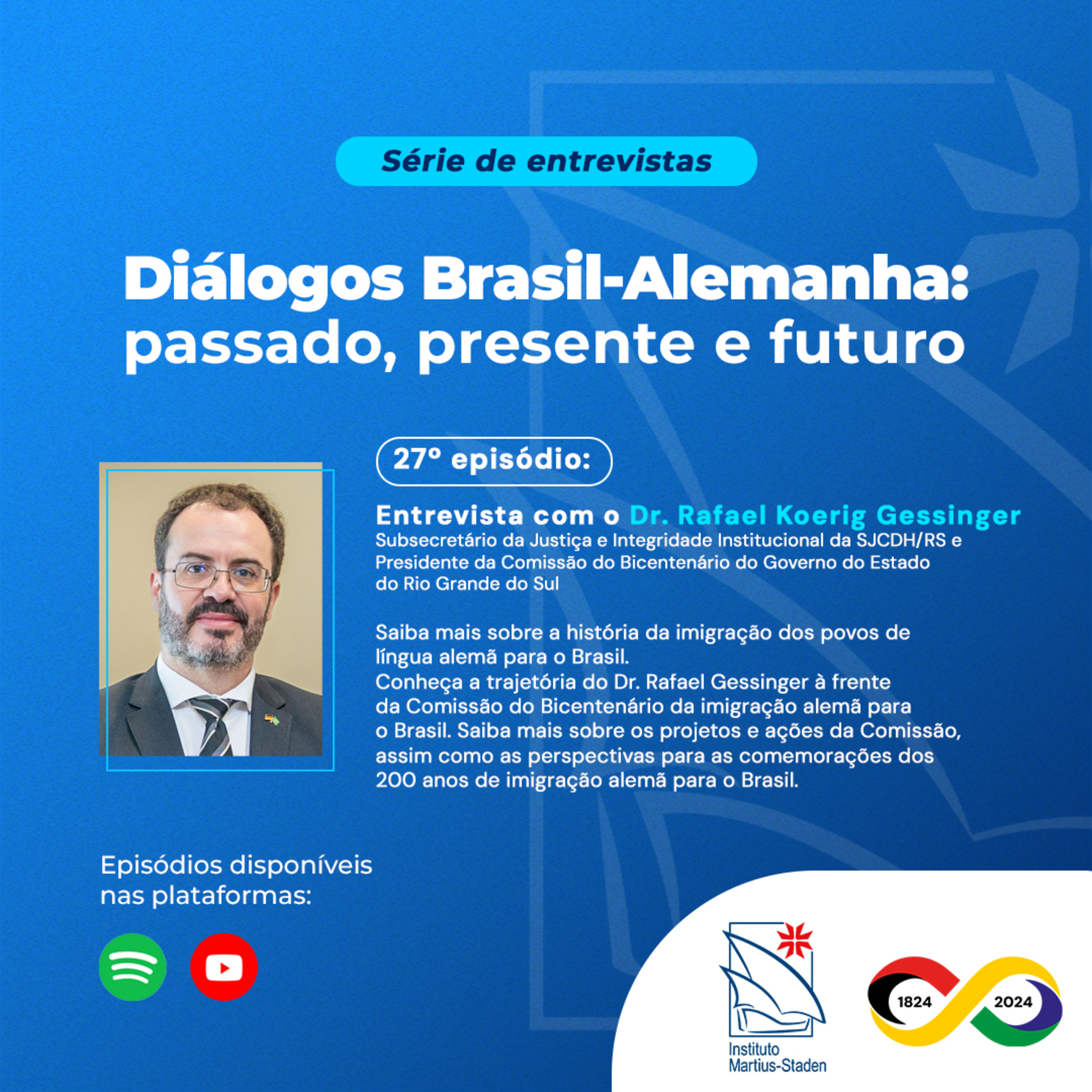 Diálogos Brasil - Alemanha: passado, presente e futuro
