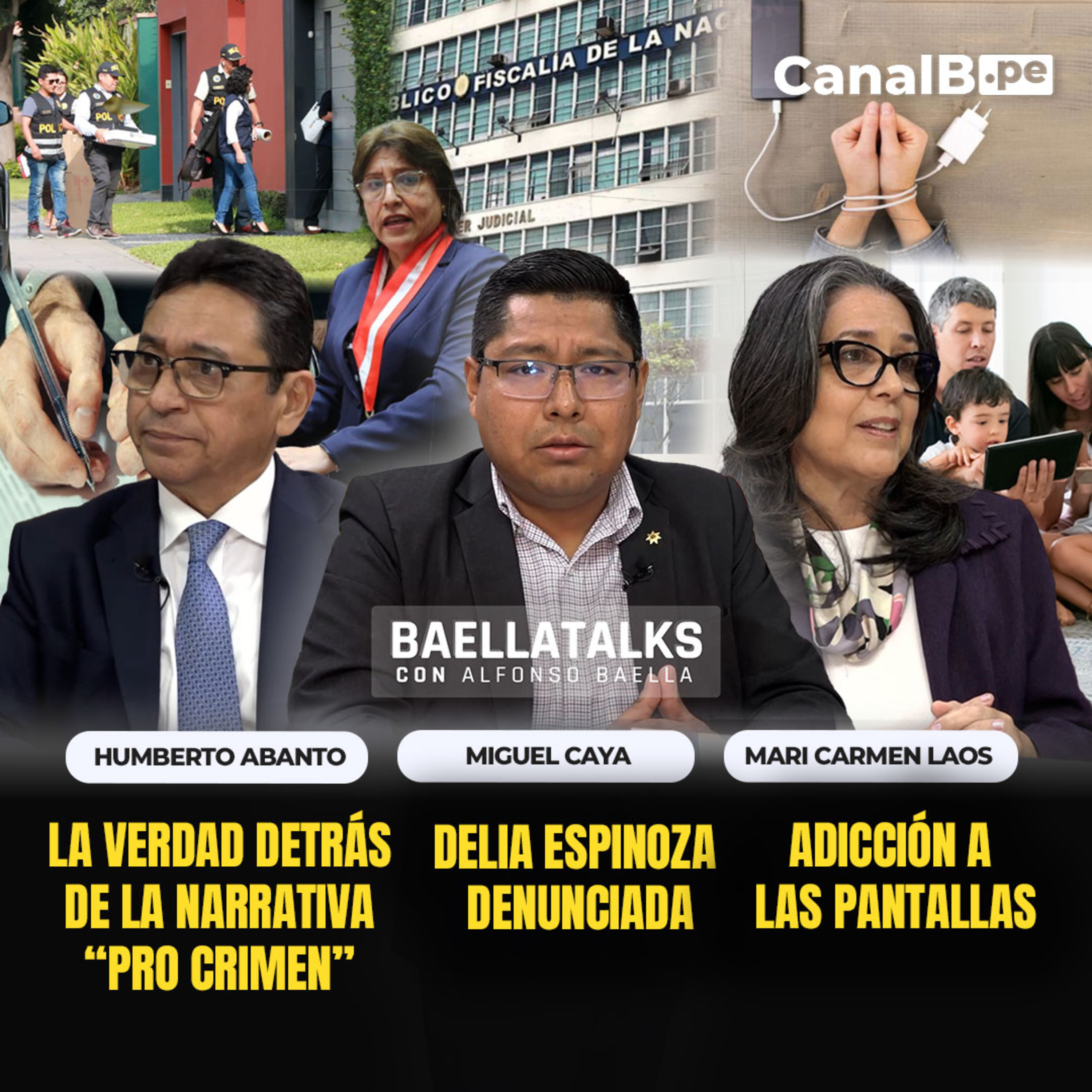 31.10.25 Invitados: HUMBERTO ABANTO-LUIS MIGUEL CAYA-MARY CARMEN LAOS episode artwork