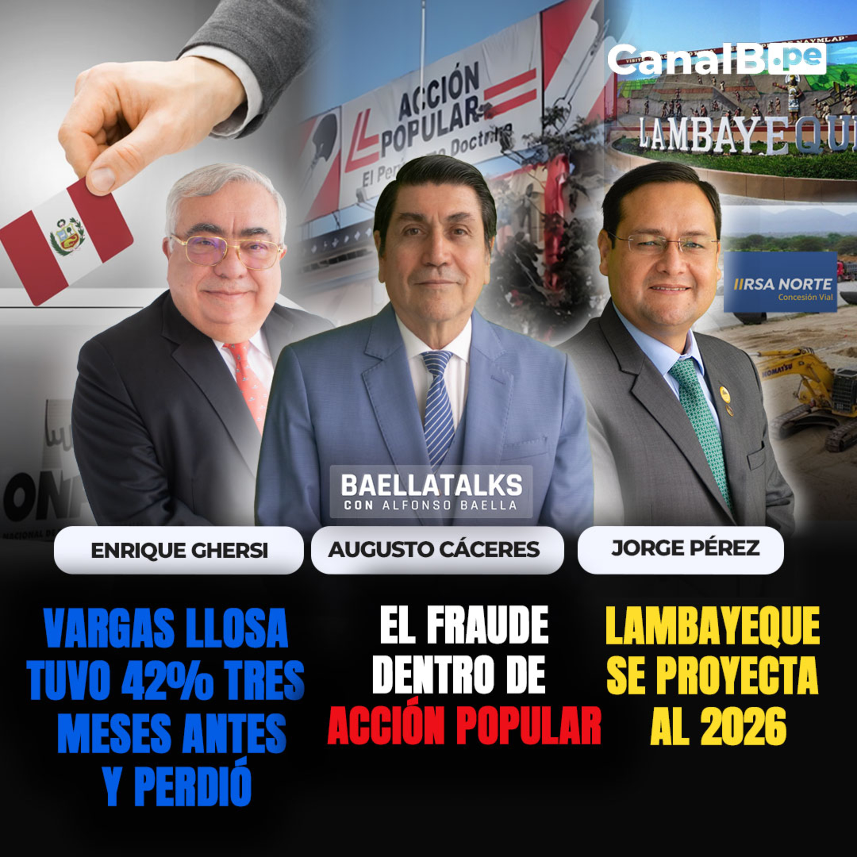 19.12.25 Invitados: ENRIQUE GHERSI-AUGUSTO CÁCERES-JORGE PÉREZ episode artwork