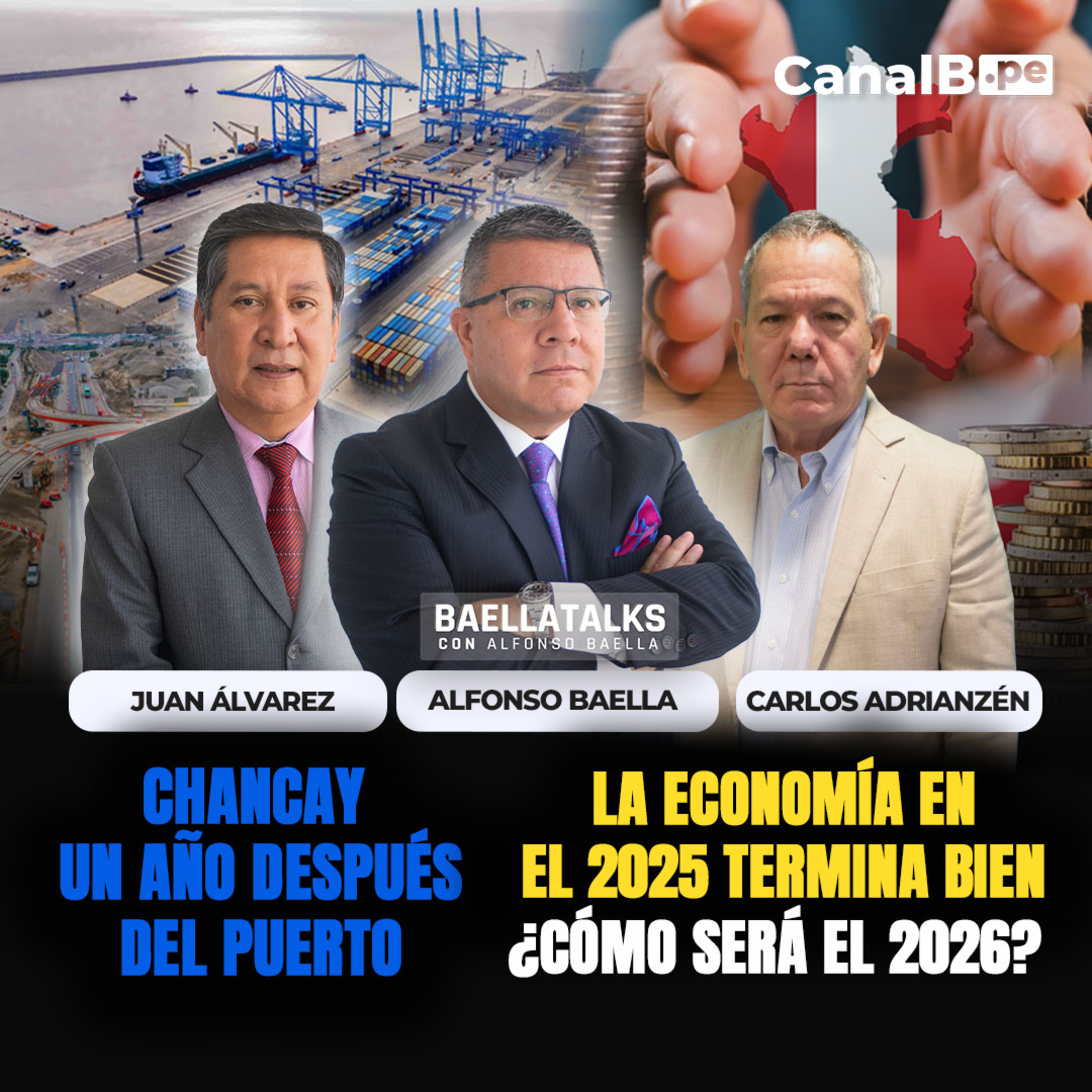 23.12.25 Invitados: JUAN ALBERTO ÁLVAREZ - CARLOS ADRIANZÉN- episode artwork
