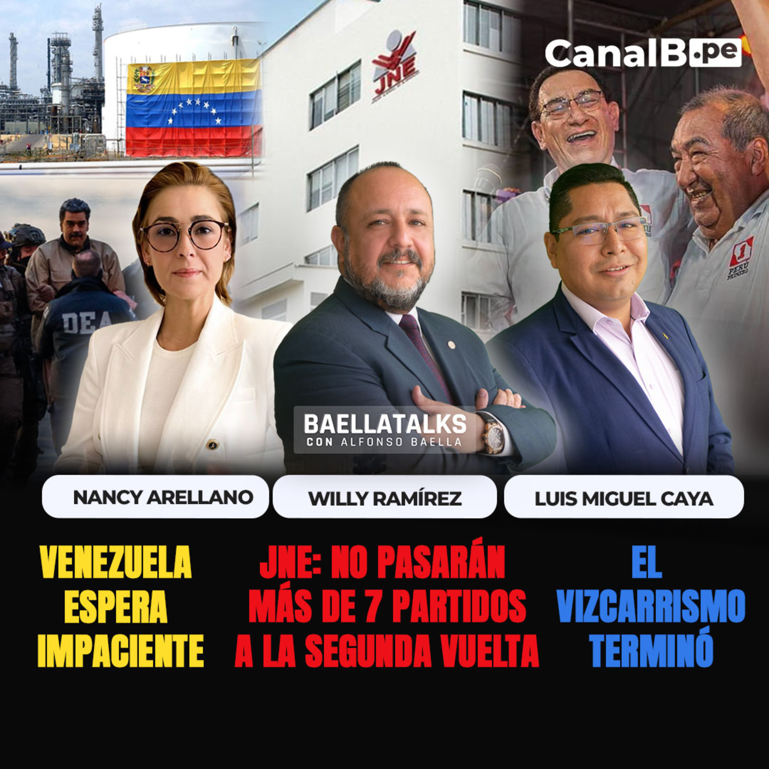 6.1.26 Invitados: NANCY ARELLANO-WILLY RAMÍREZ-LUIS MIGUEL CAYA episode artwork
