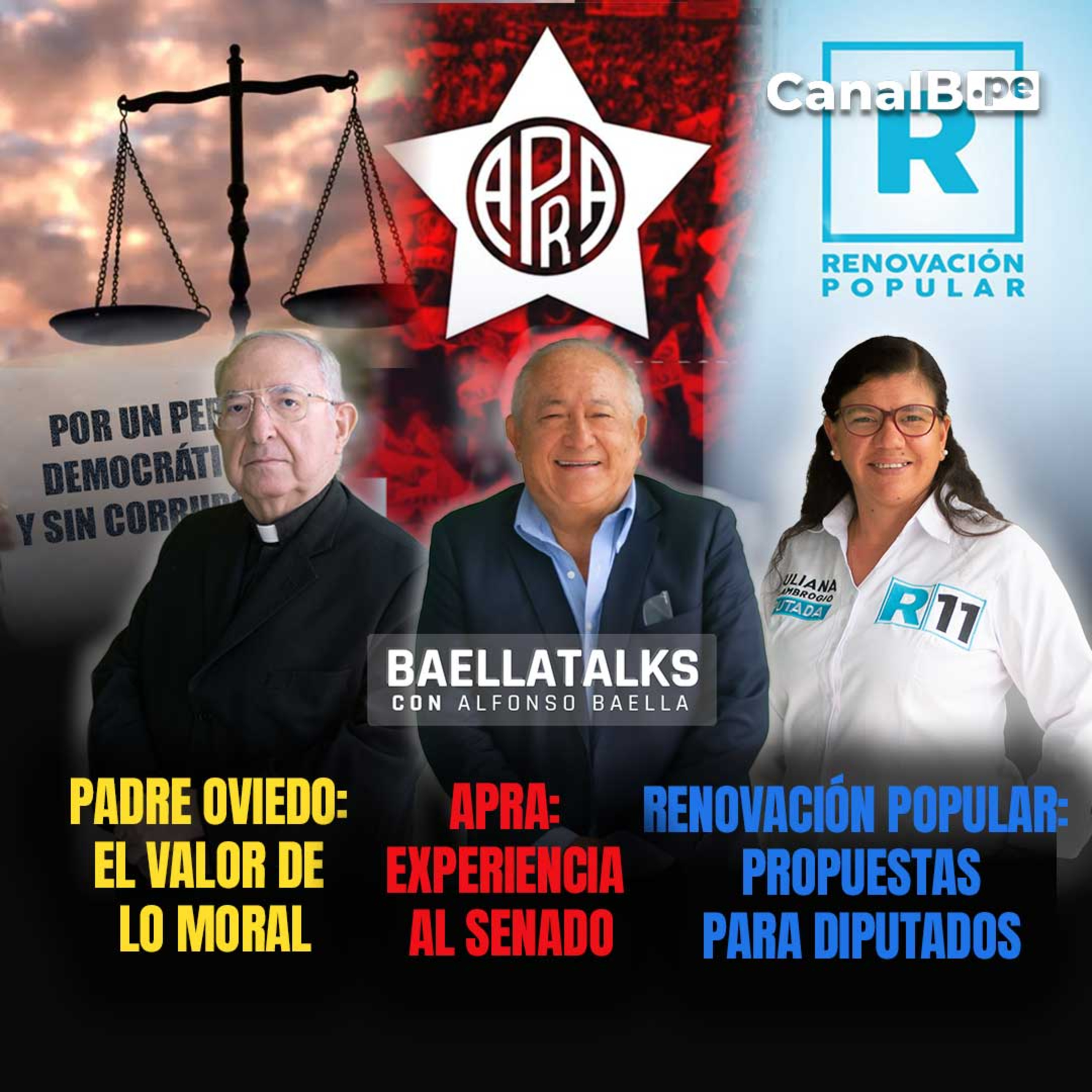 26.1.26 Invitados: PADRE OVIEDO-PEPE LUCHO DELGADO-GIULIANA CALAMBROGIO episode artwork
