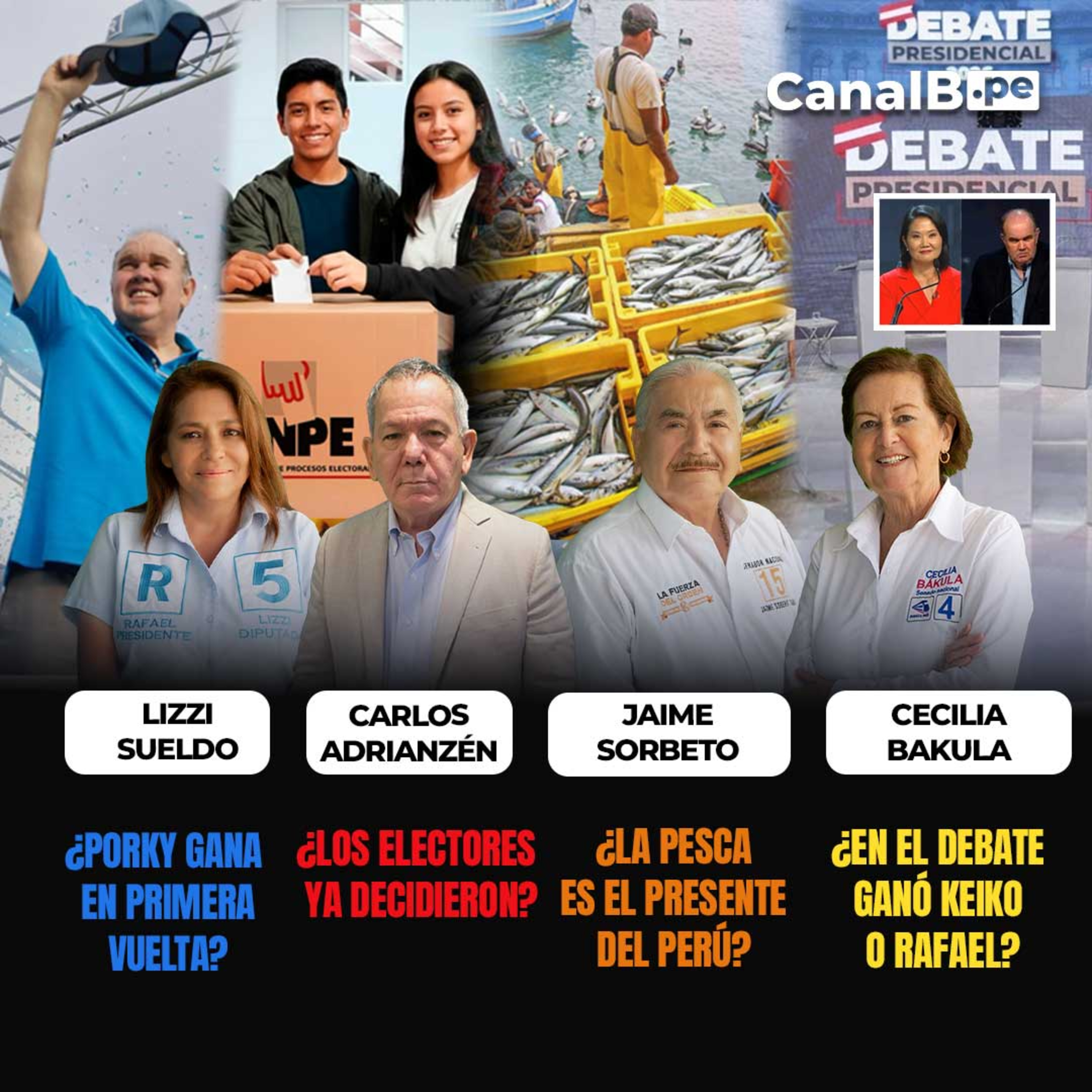 1.4.26 Invitados: LIZZI SUELDO-CARLOS ADRIANZÉN-JAIME SOBERO-CECILIA BÁKULA episode artwork