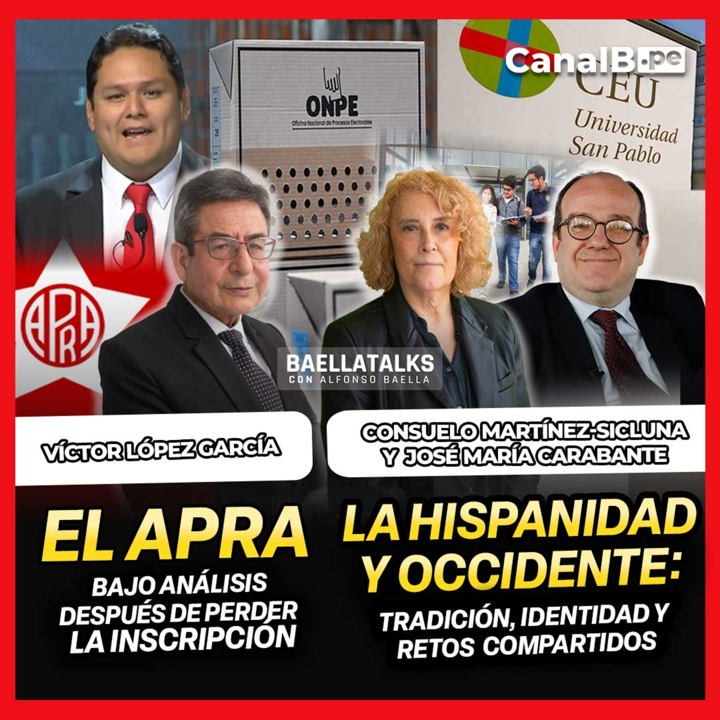 8.5.26 Invitados: VÍCTOR LÓPEZ_JOSÉ CARABANTE-CONSUELO MARTÍNEZ episode artwork
