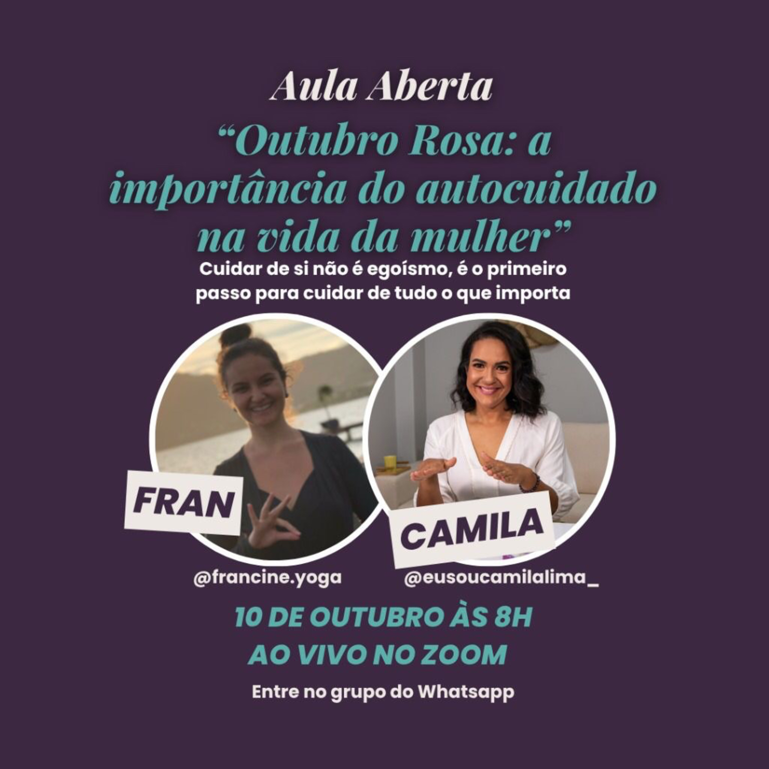 Outubro Rosa - a importância do autocuidado na vida da mulher