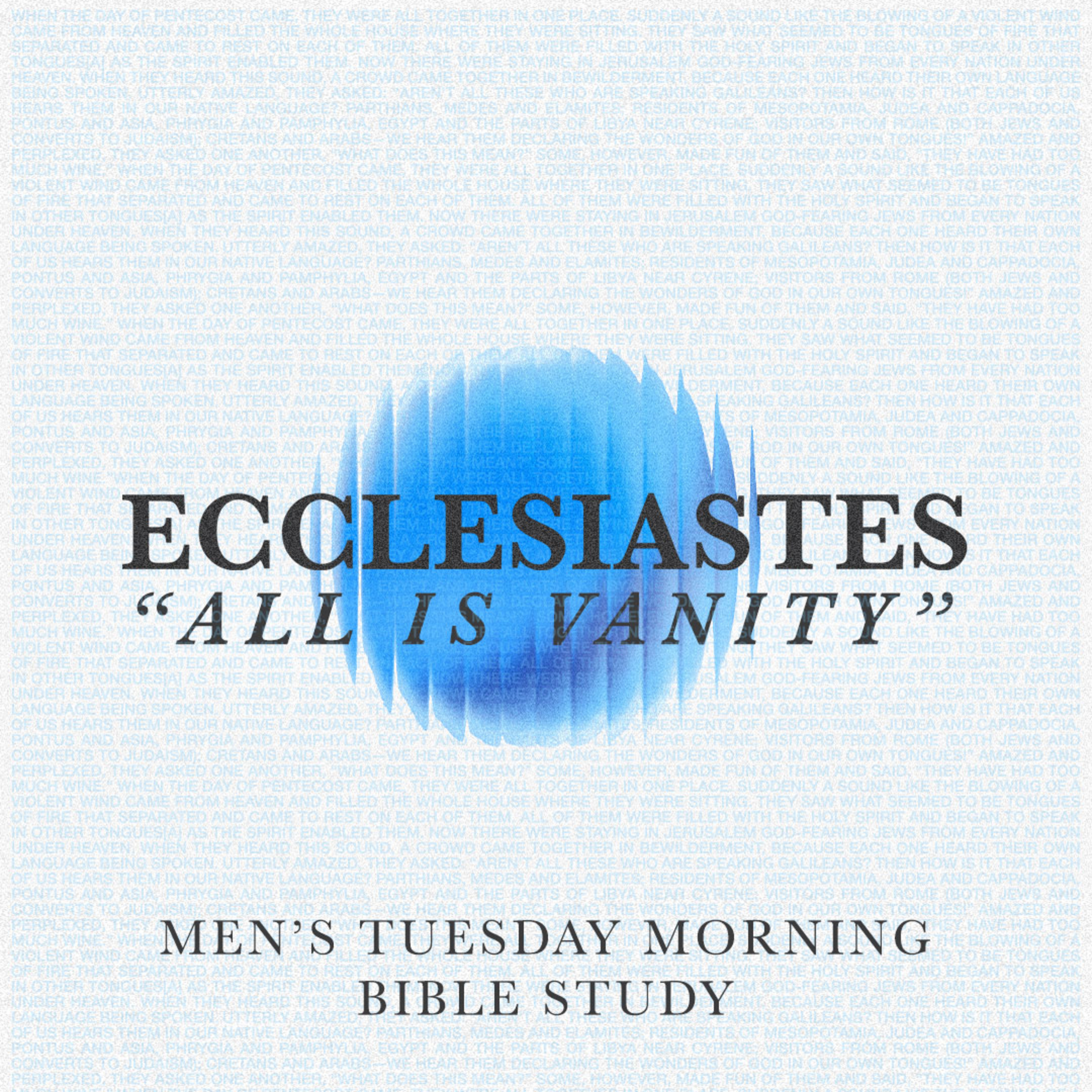 Park Cities Presbyterian Church Men‘s Bible Study