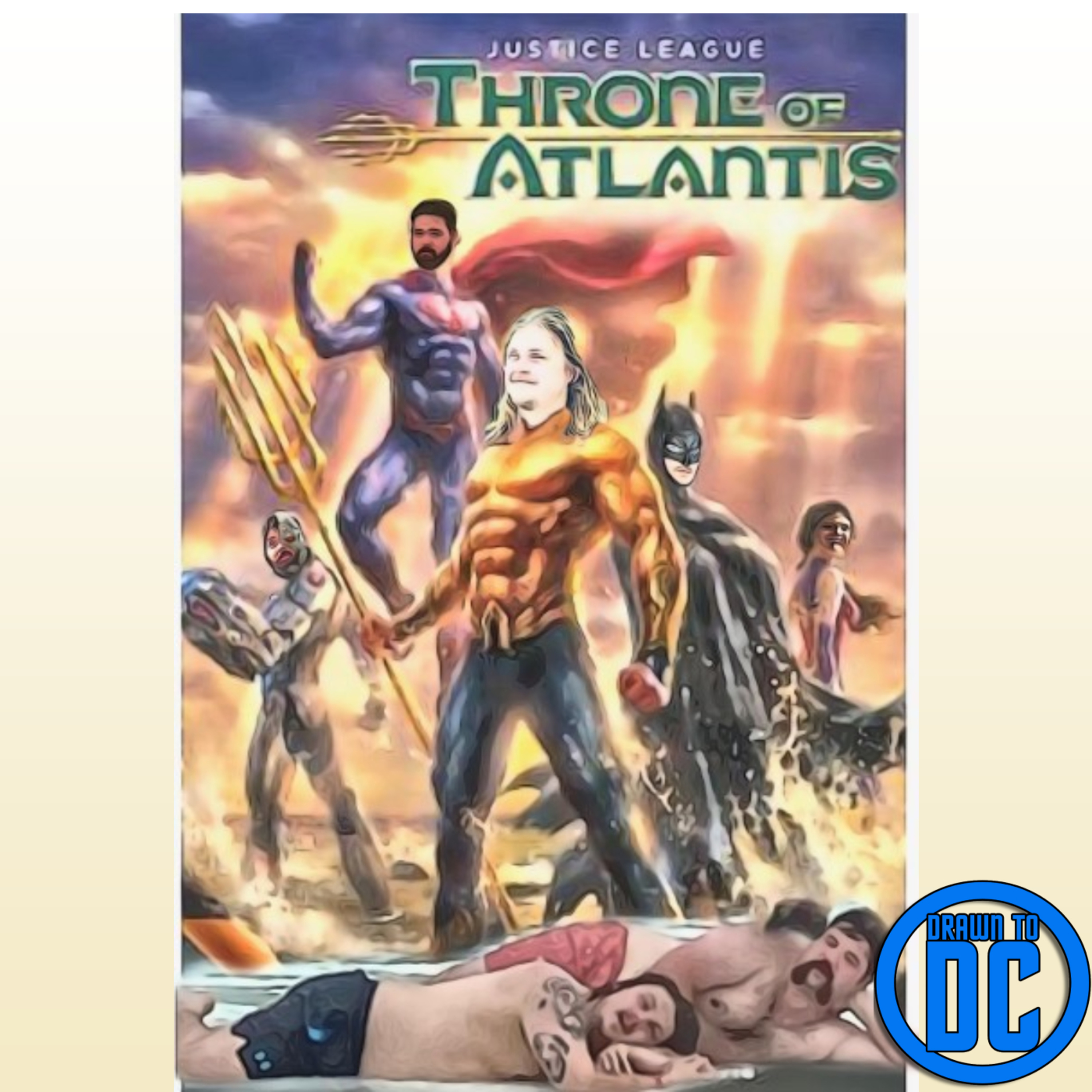 Drawn to DC #5: Justice League: Throne of Atlantis episode artwork