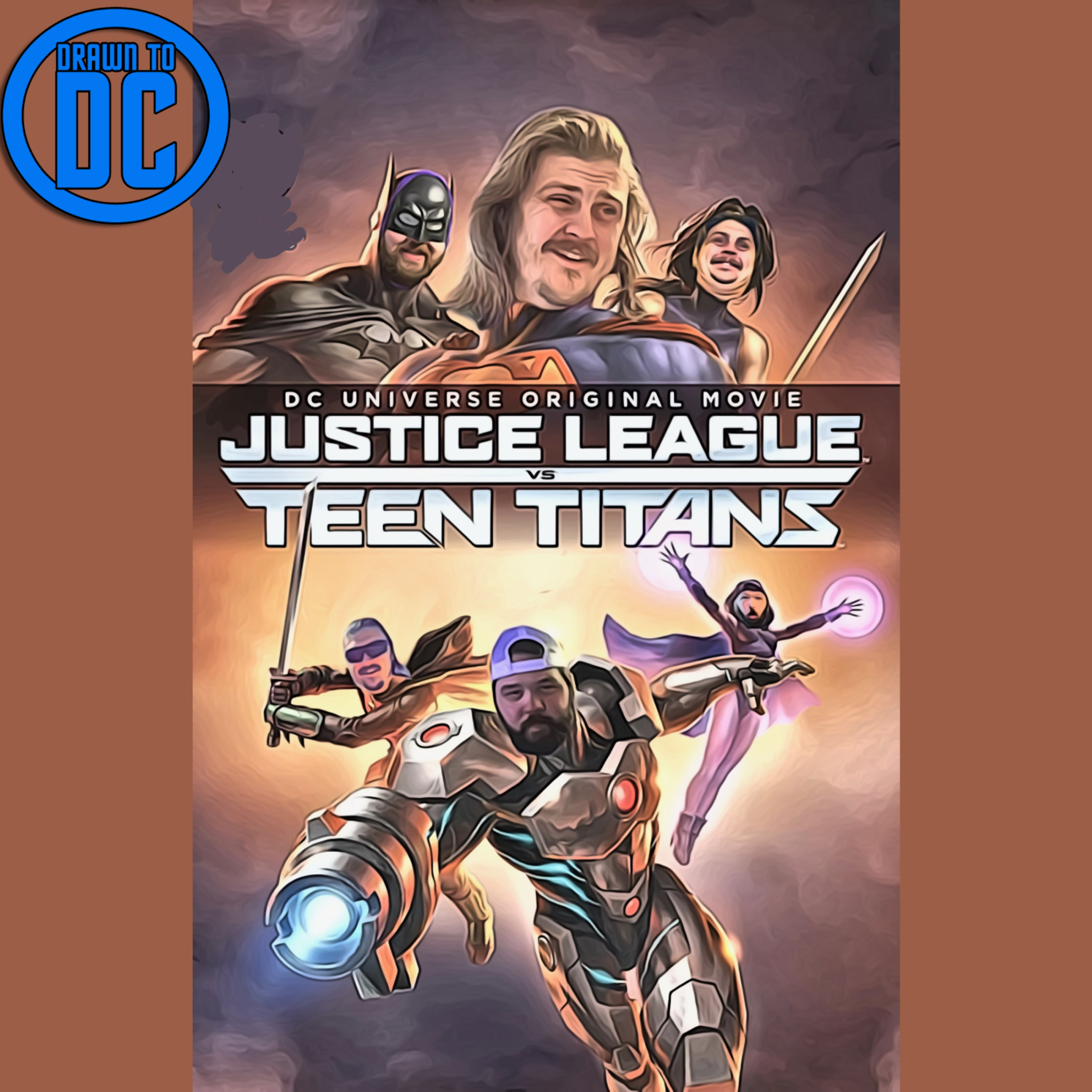 Drawn to DC #8: Justice League vs. Teen Titans episode artwork