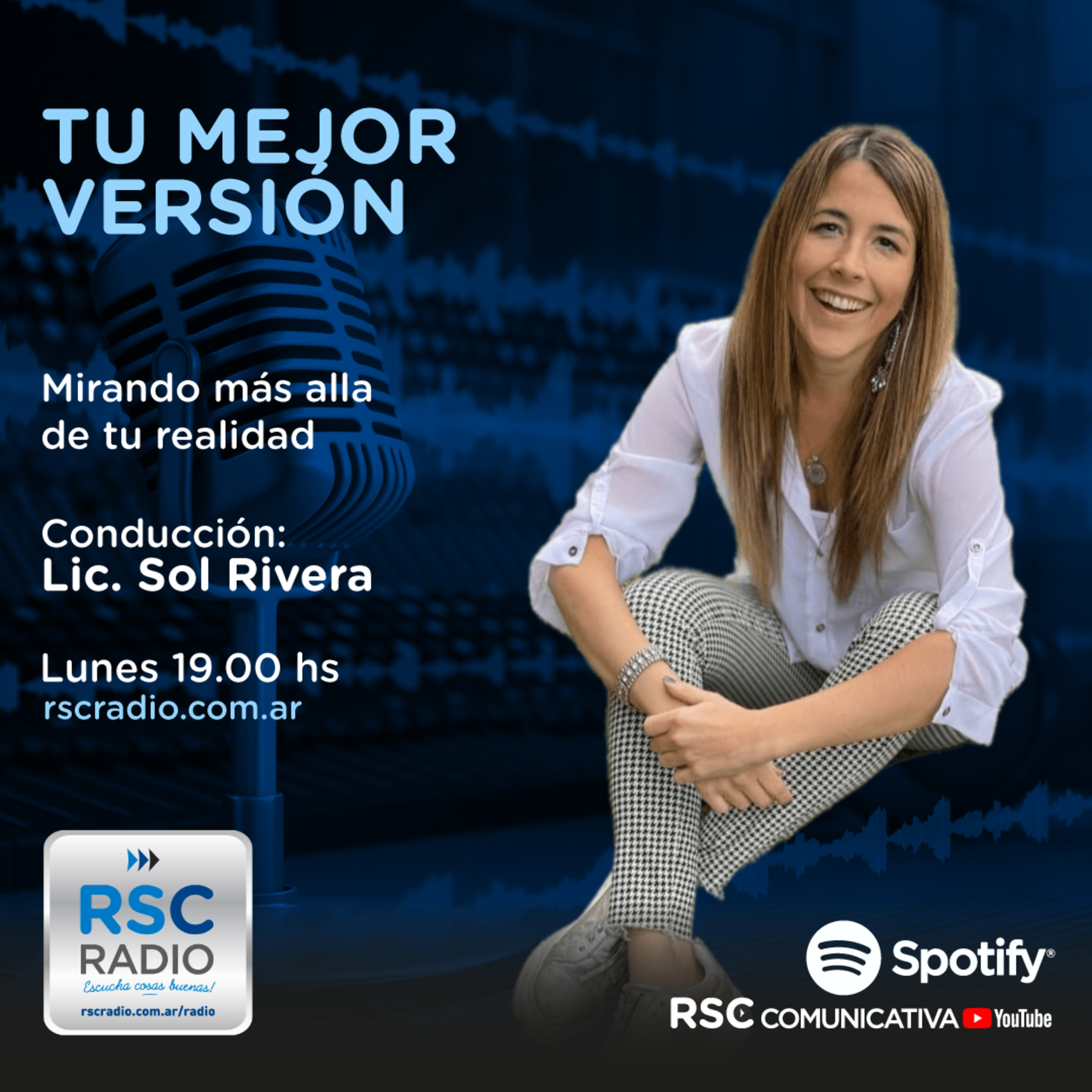 Lic. Sol Rivera - Programa Tu mejor versión - Lunes 7 de Agosto