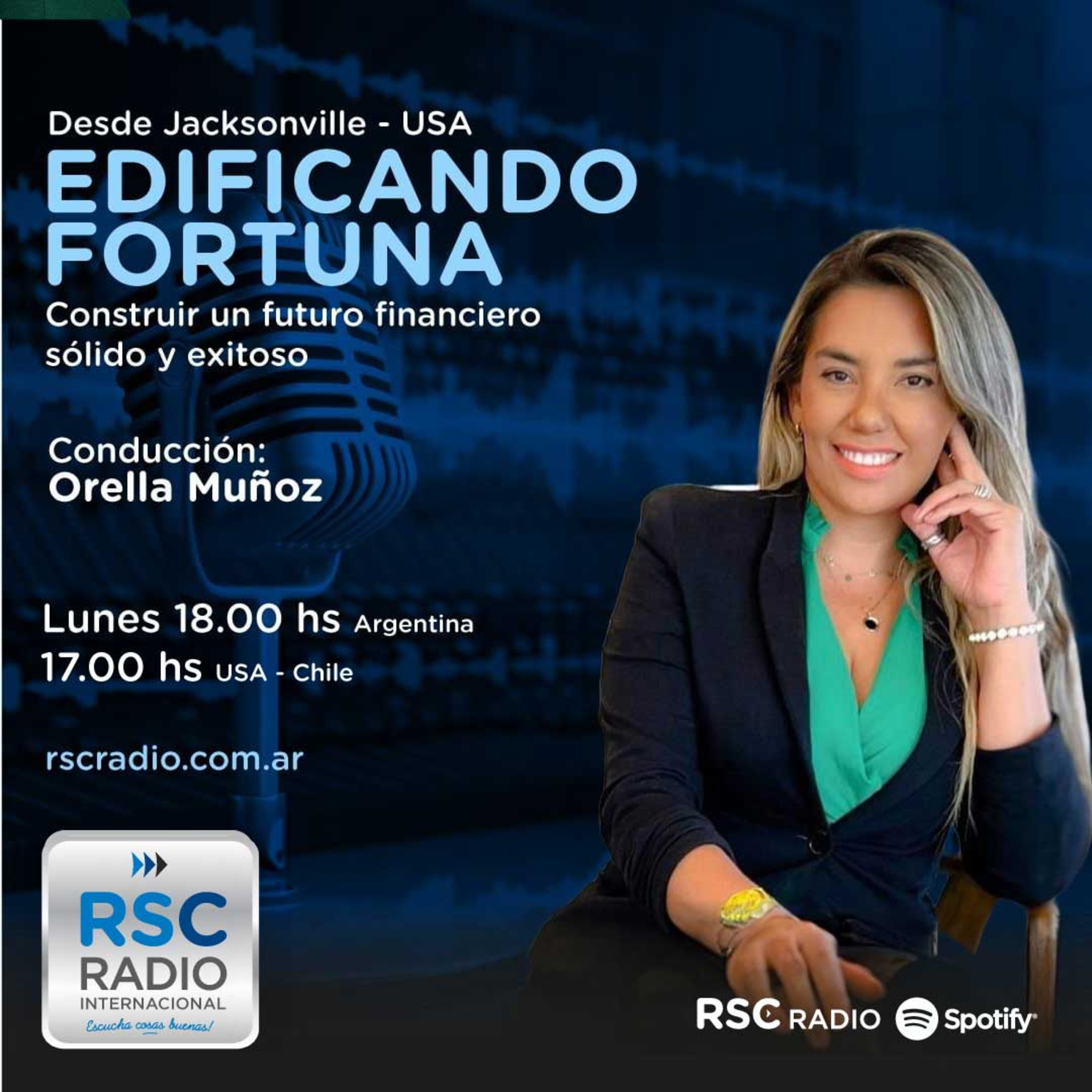 Orella Muñoz - Programa Edificando fortuna - Lunes 29 de Abril