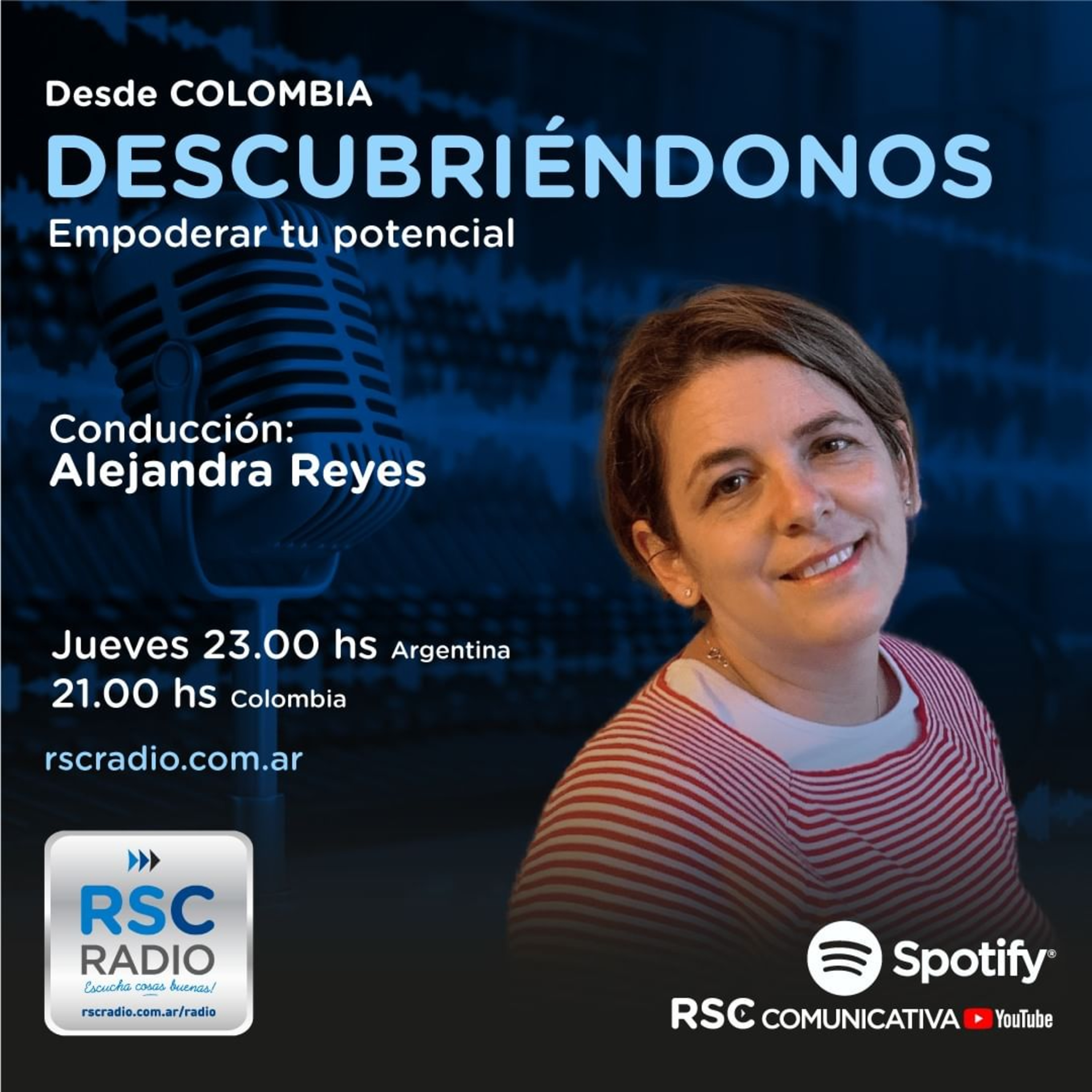 Alejandra Reyes - Programa Descubriéndonos - Jueves 25 de Julio