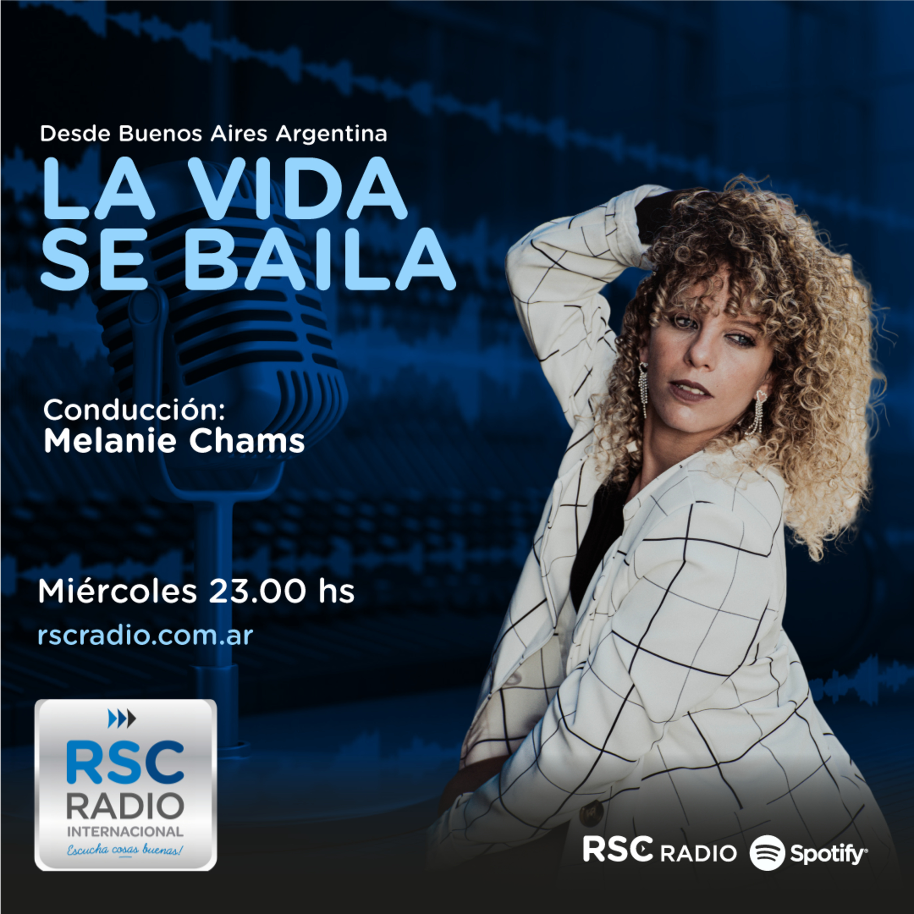 Melanie Chams - Programa La vida se baila - Miércoles 28 de Agosto